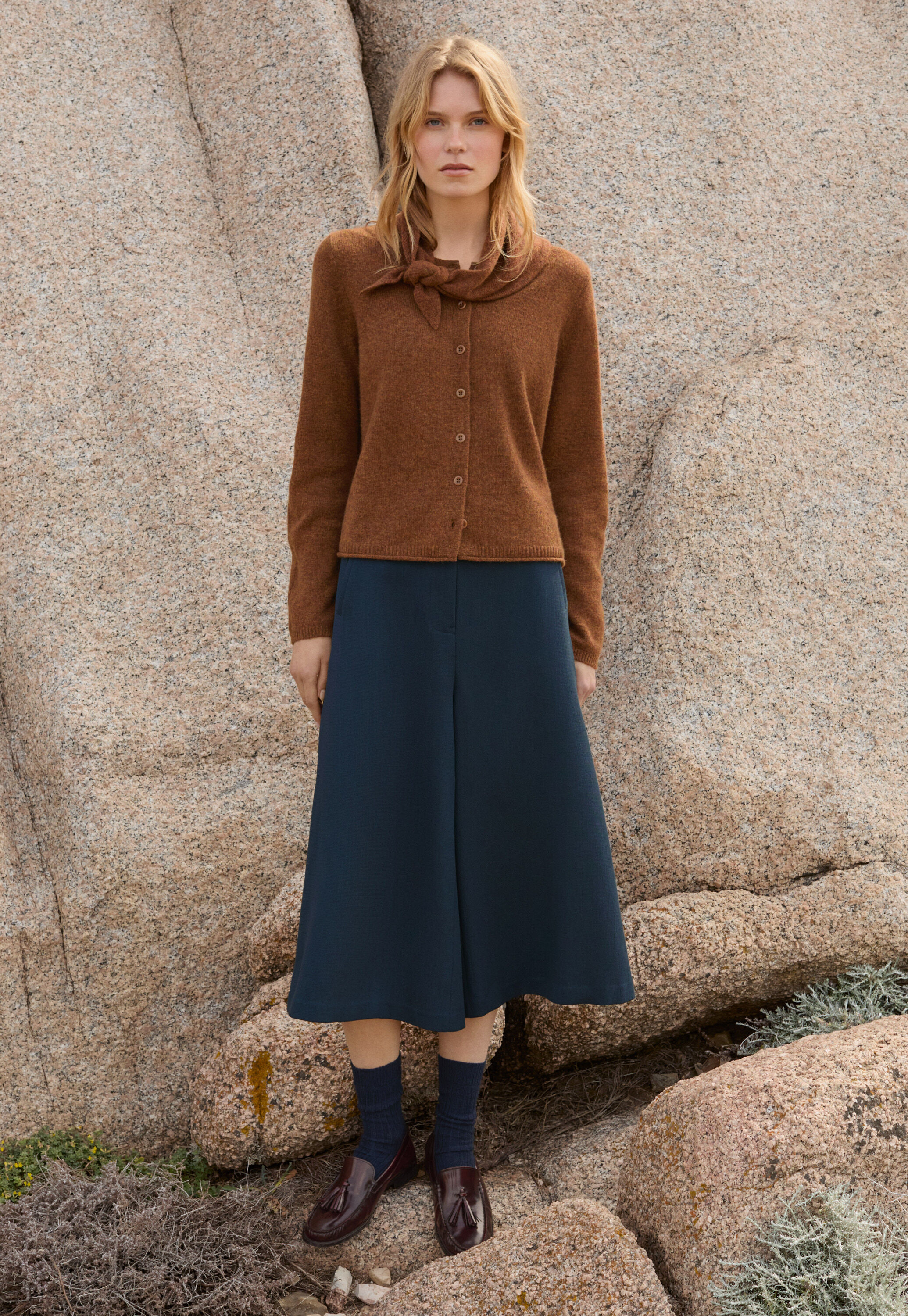 Durchgekn&ouml;pfter Pullover