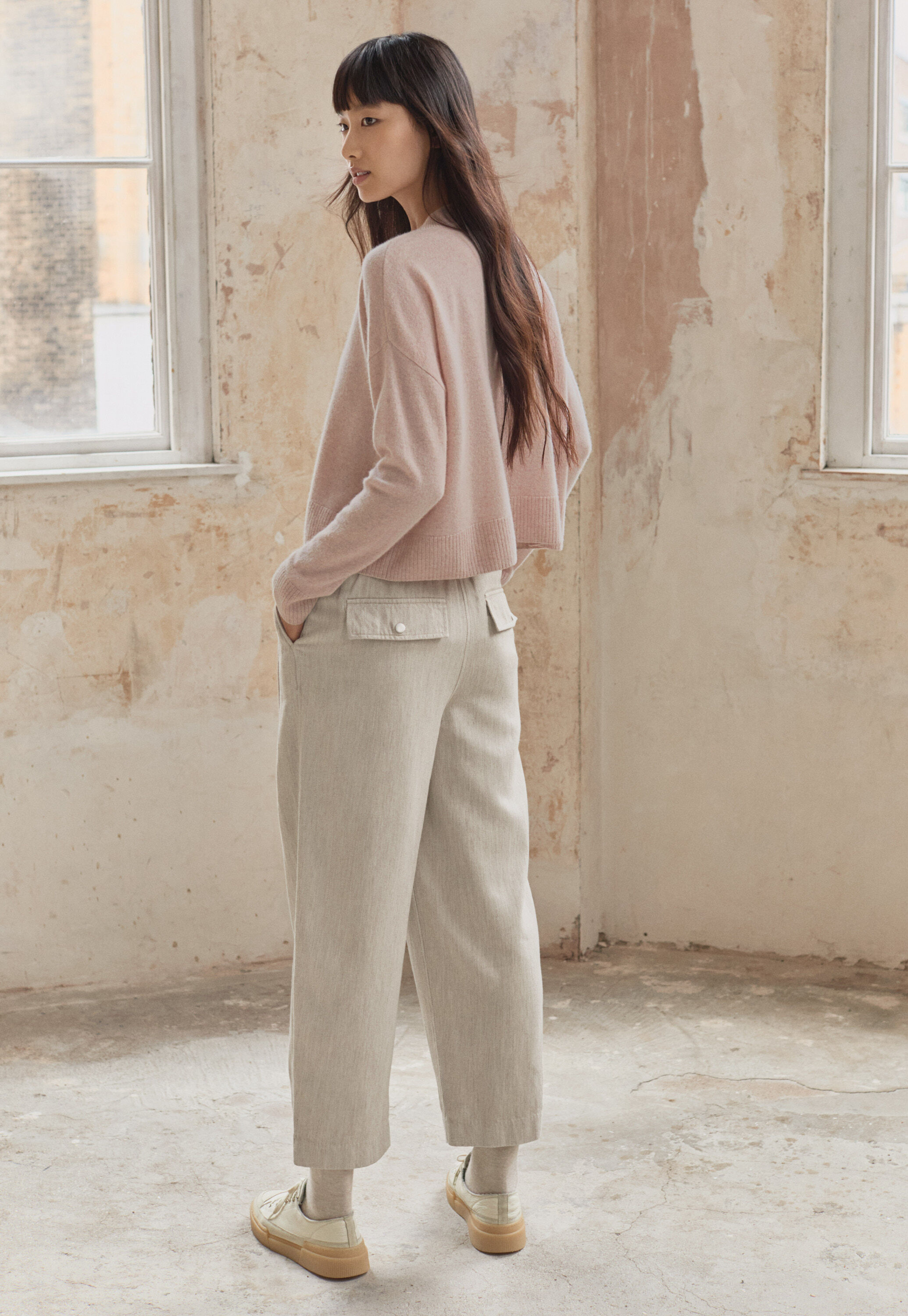 Pullover mit Knopfleiste