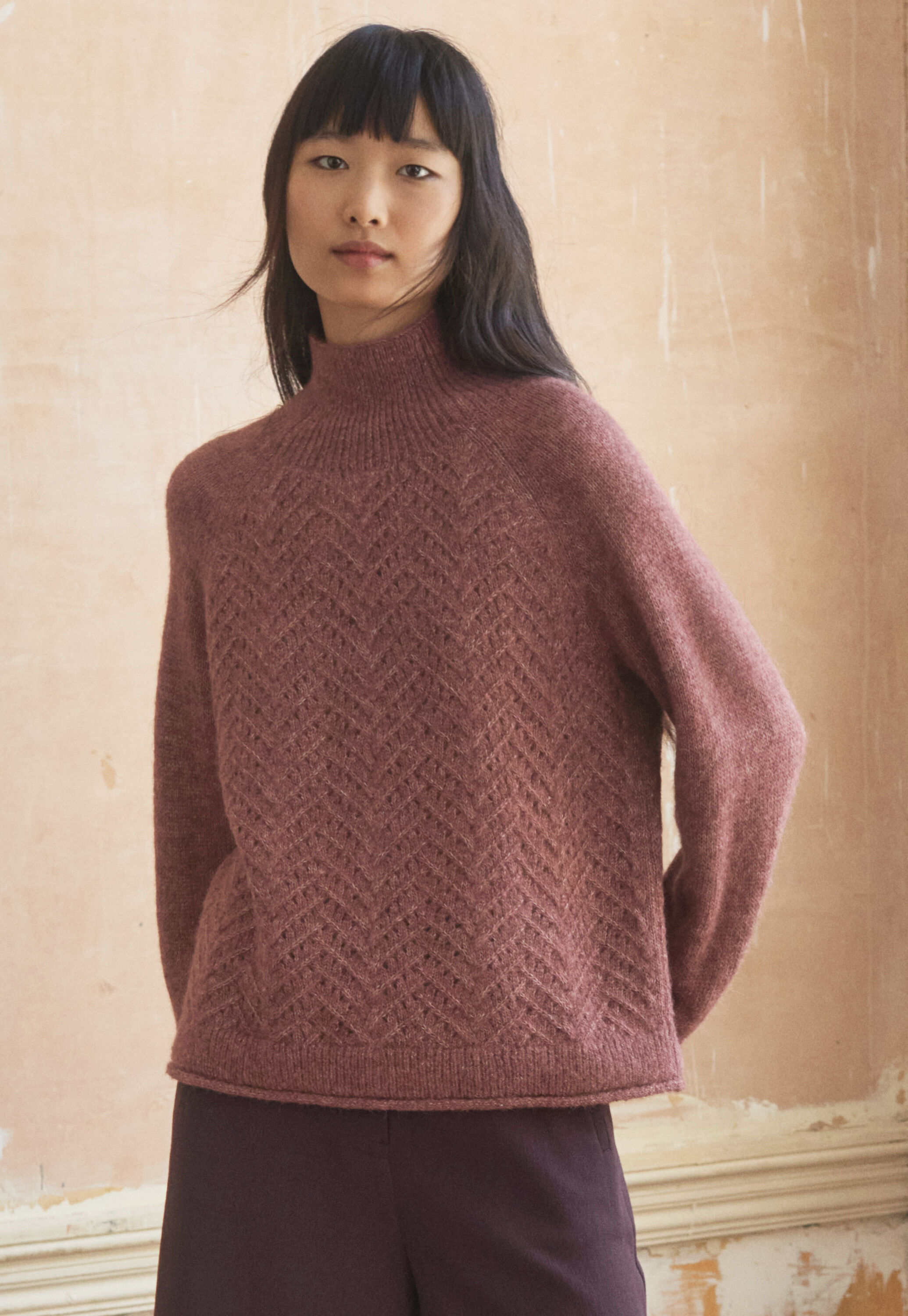 Pullover mit Rundhalsausschnitt