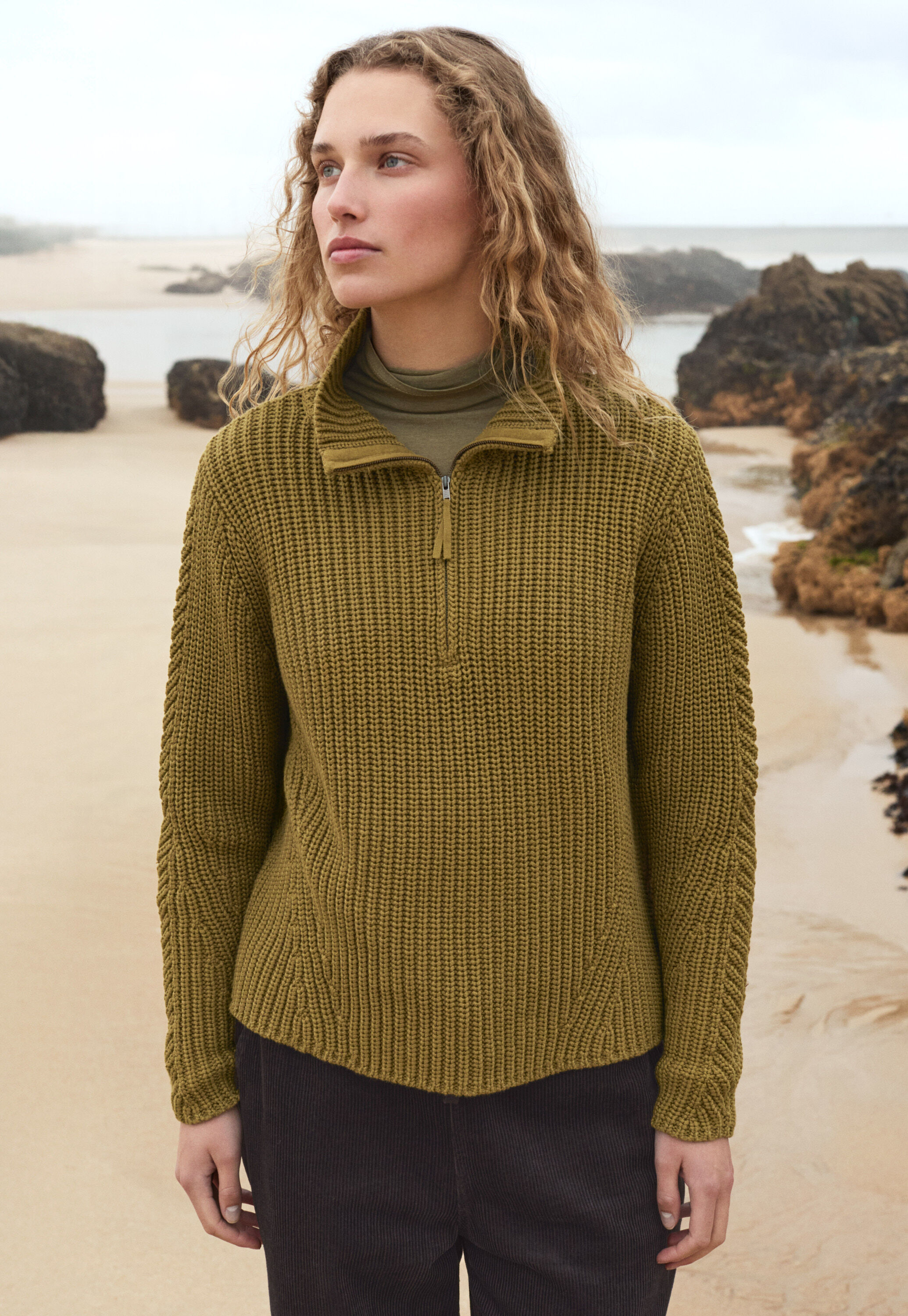 Handgestrickter Cardigan