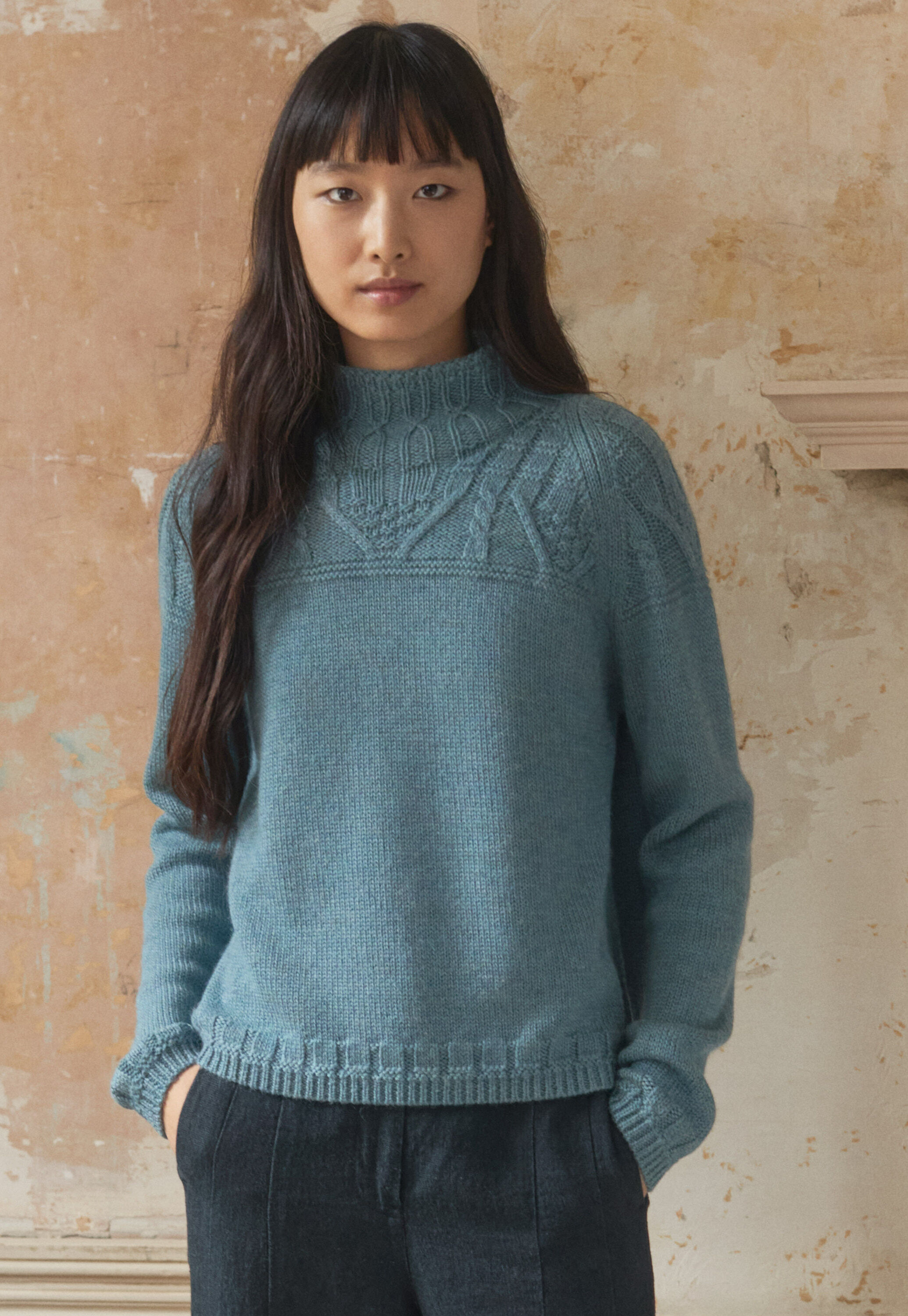 Pullover mit Rundhalsausschnitt