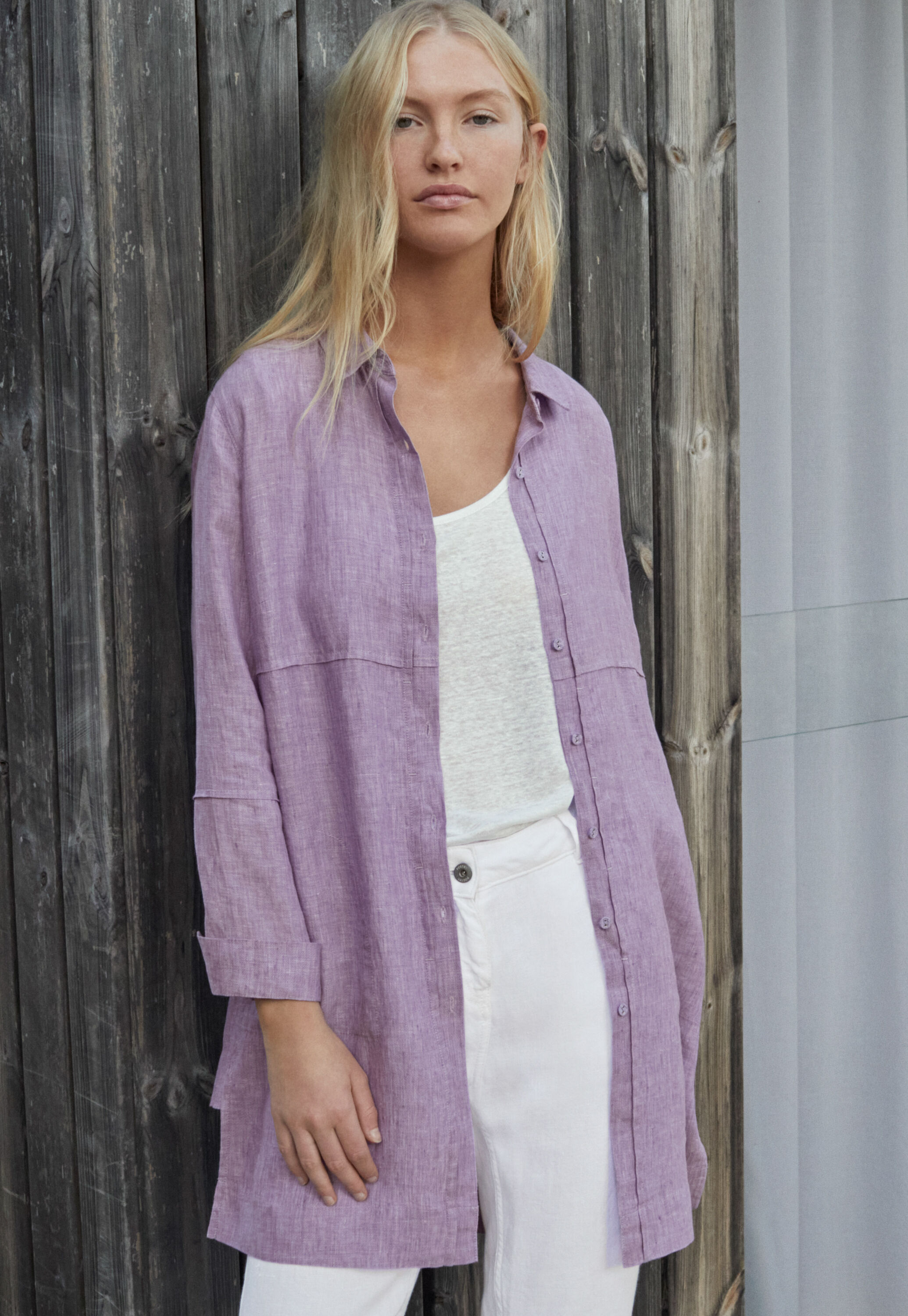 Lange Bluse