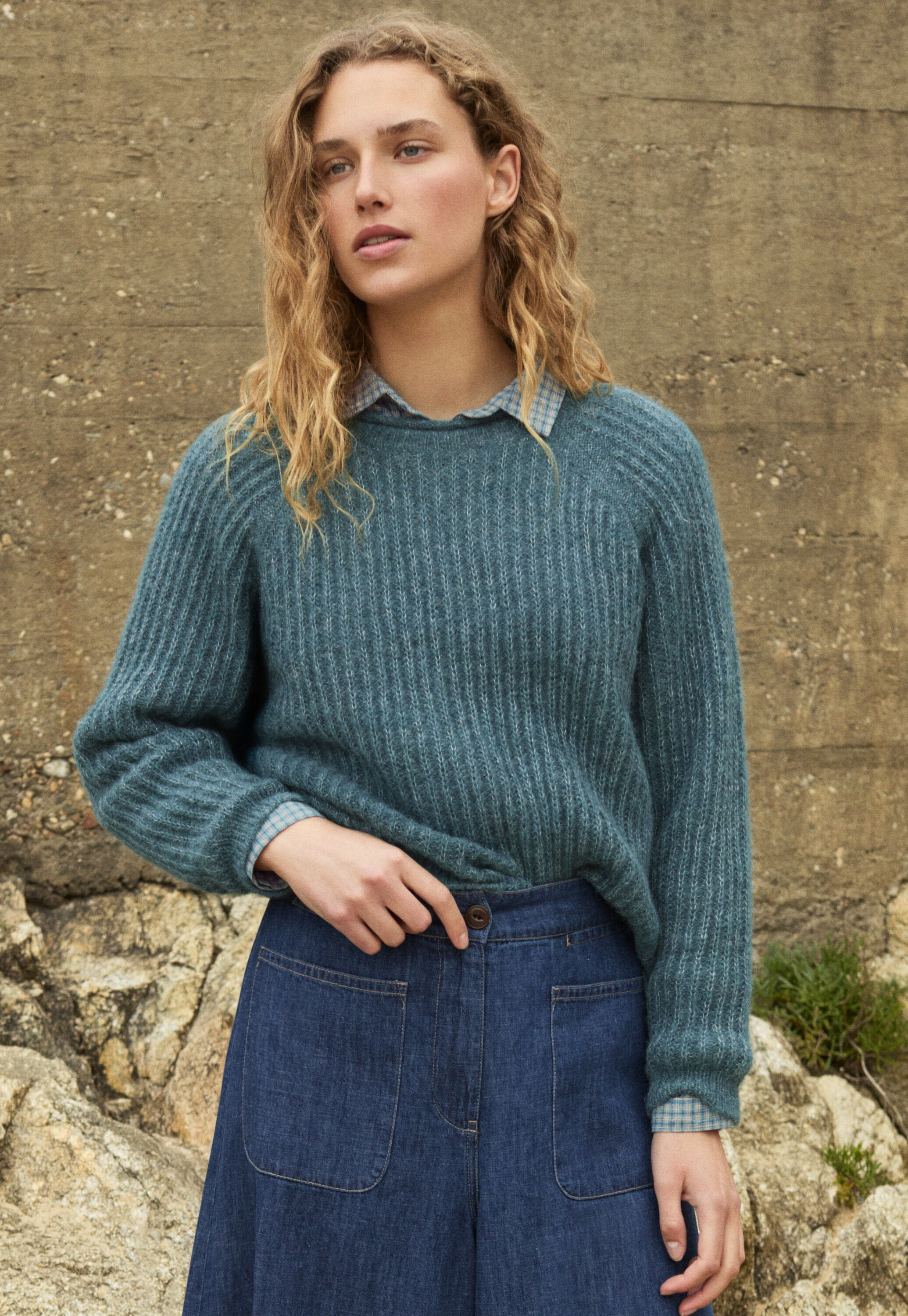 Pullover mit Rundhalsausschnitt