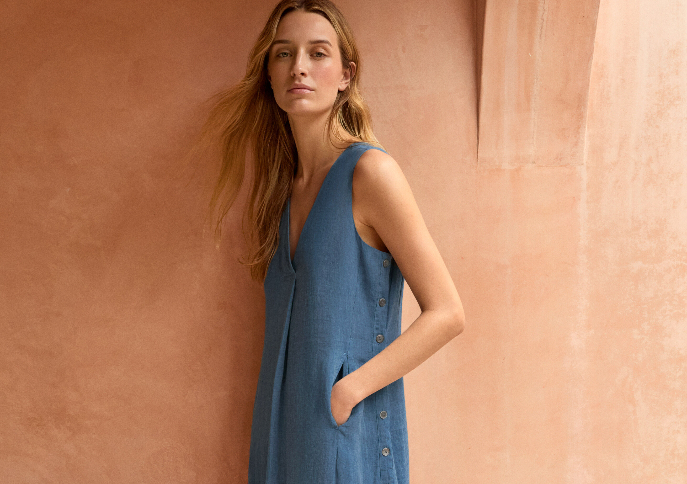 &Auml;rmelloses Kleid