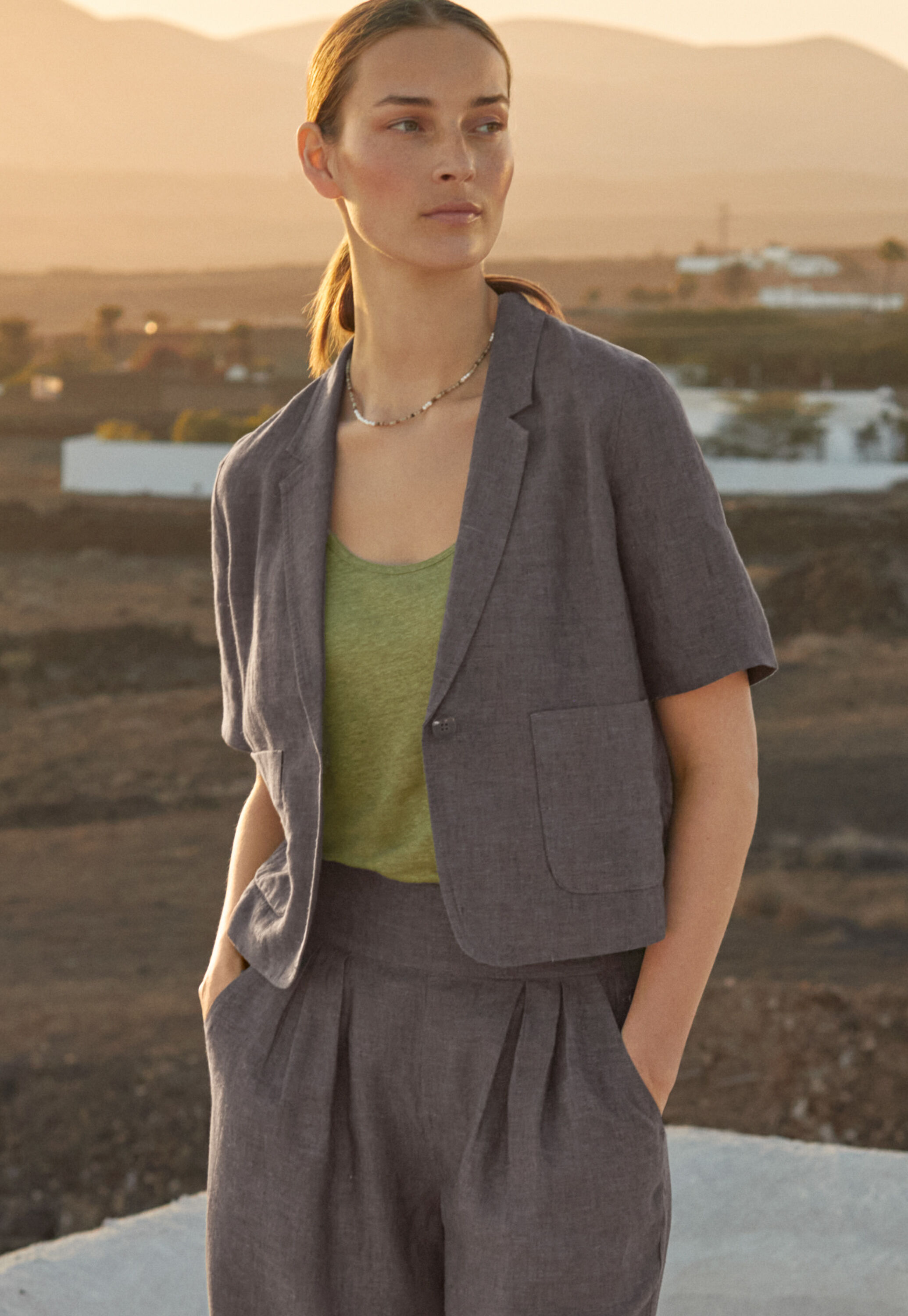 Kurz&auml;rmlige Jacke