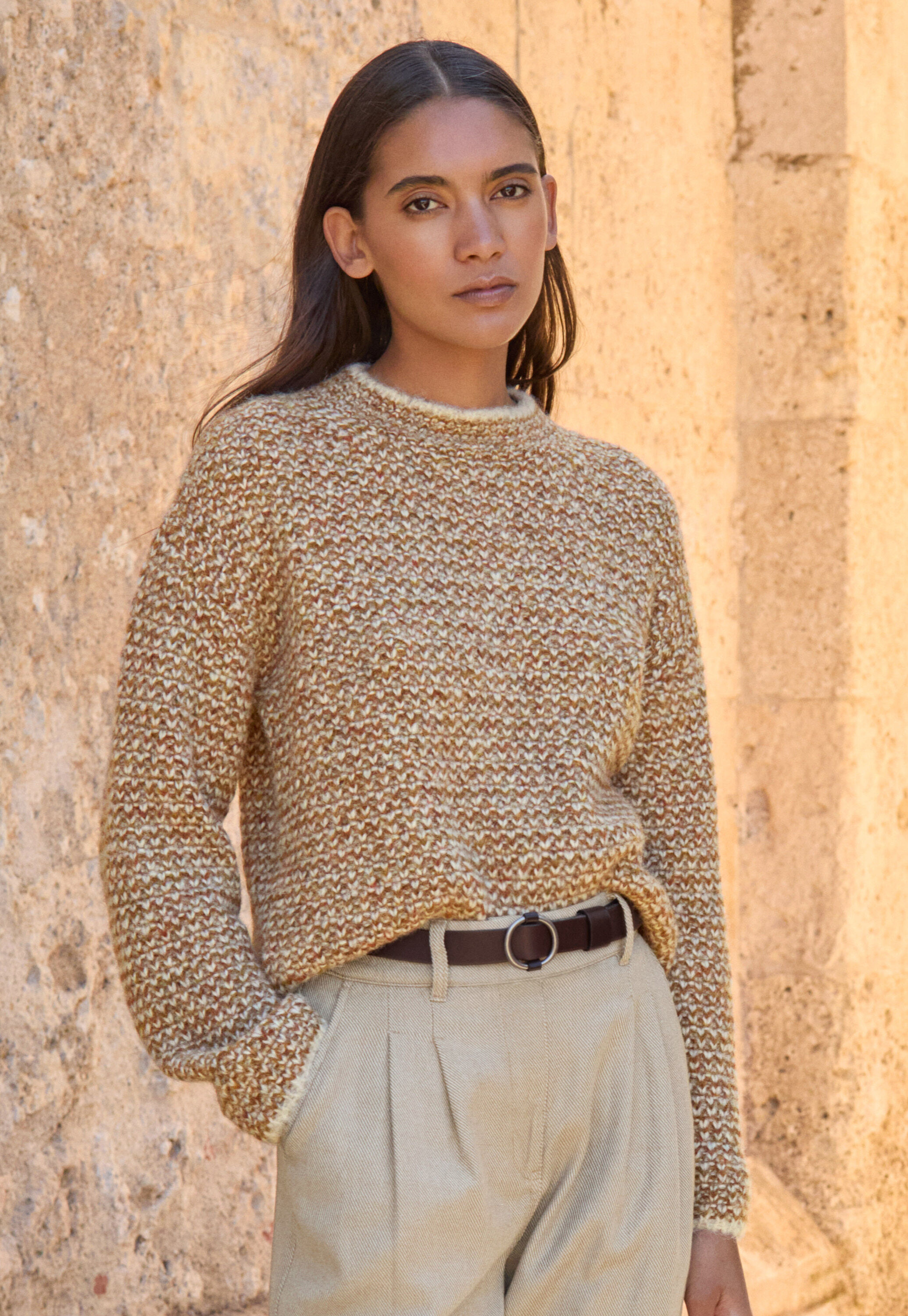 Pullover mit Rundhalsausschnitt
