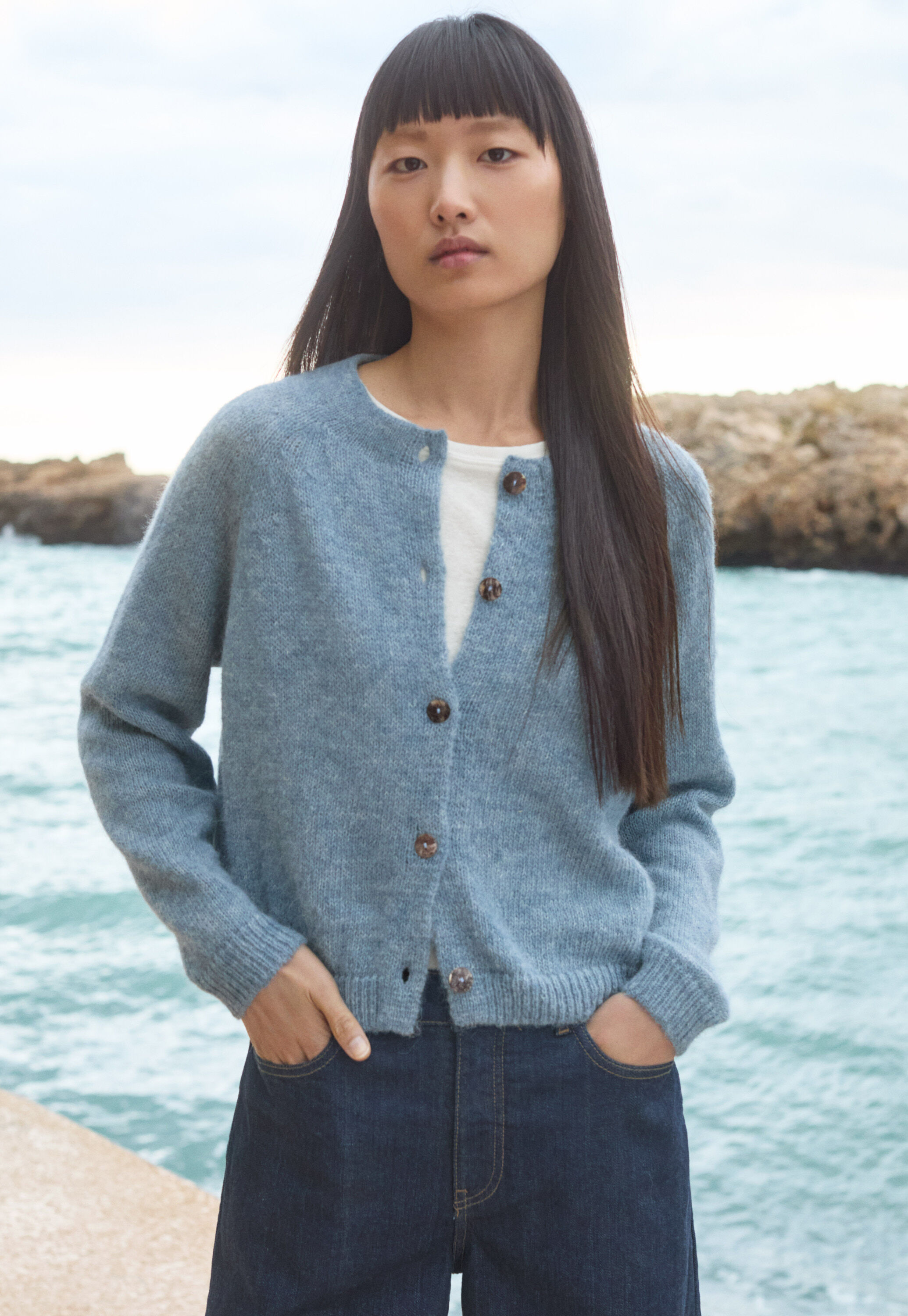 Pullover mit Rundhalsausschnitt