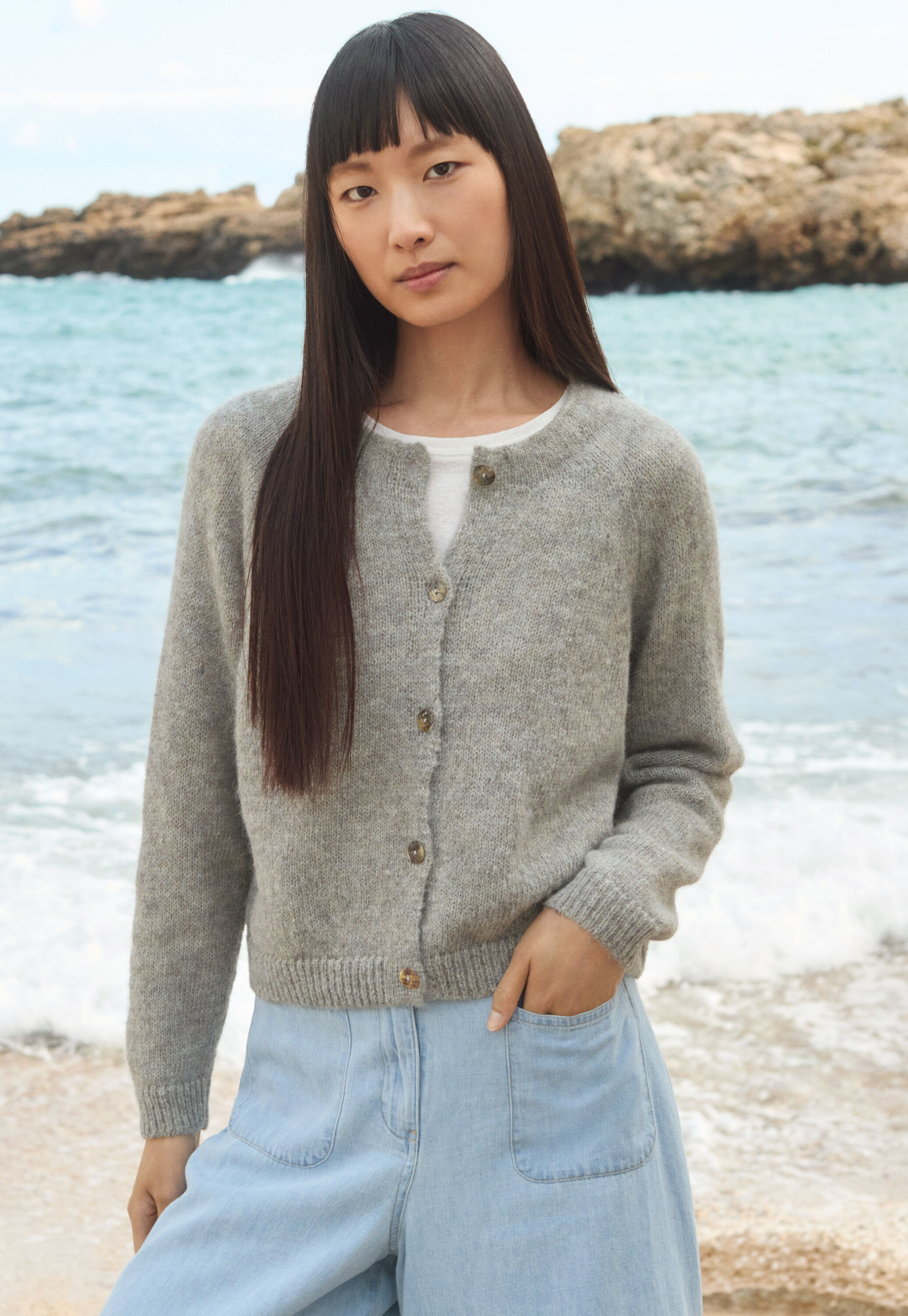 Pullover mit Rundhalsausschnitt