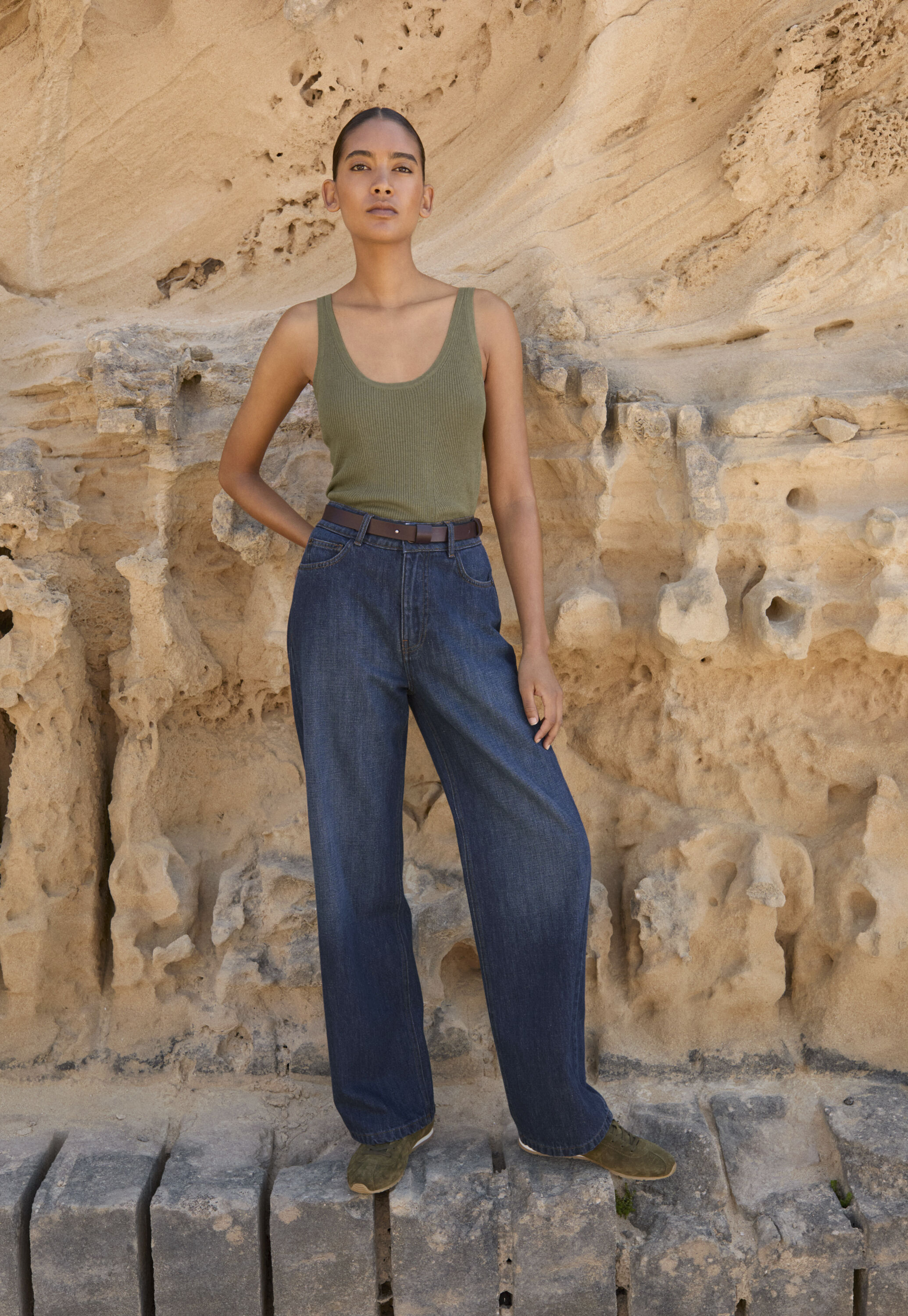 Jeans mit geradem Bein