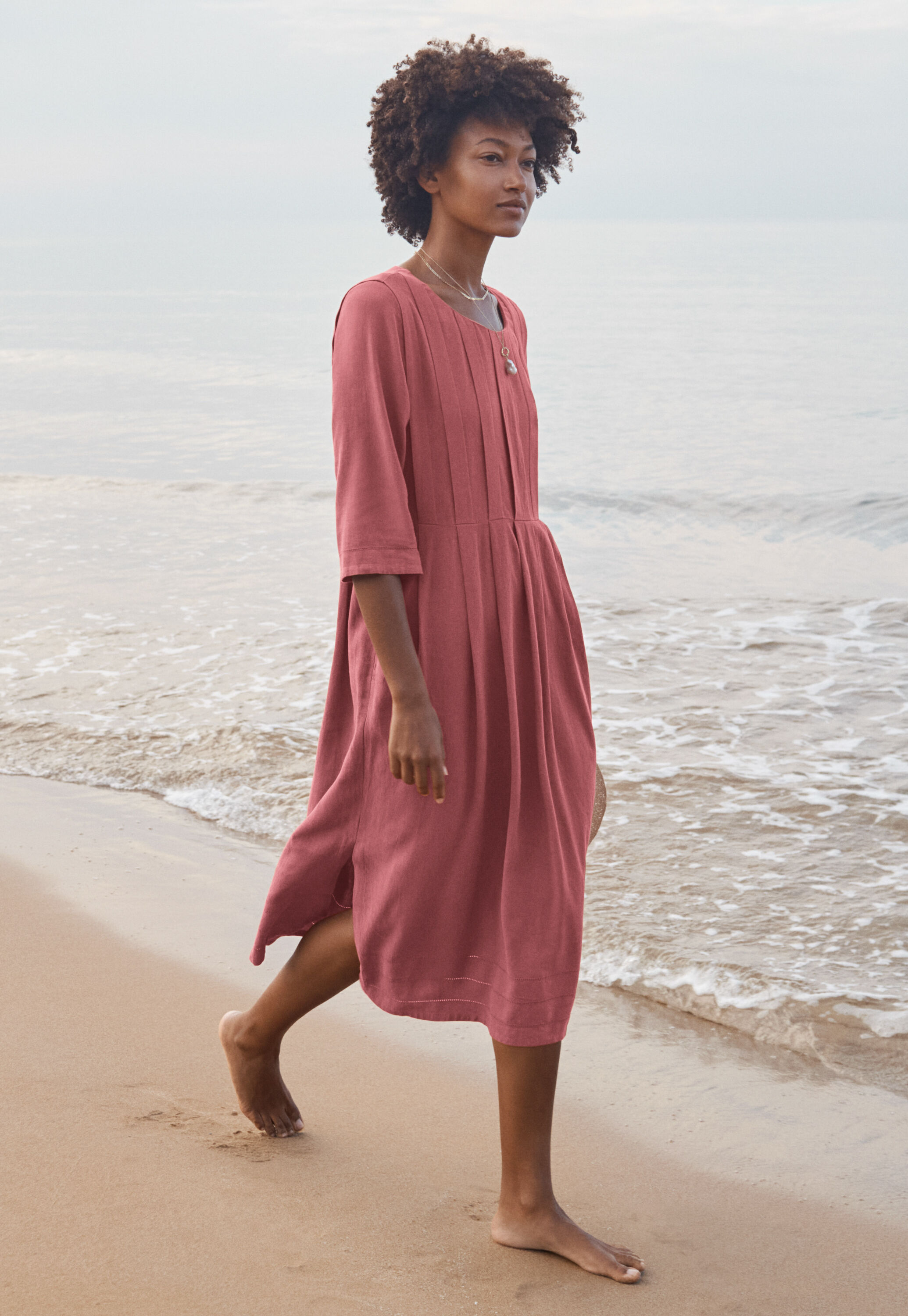 Bluse mit geschwungenen &Auml;rmeln