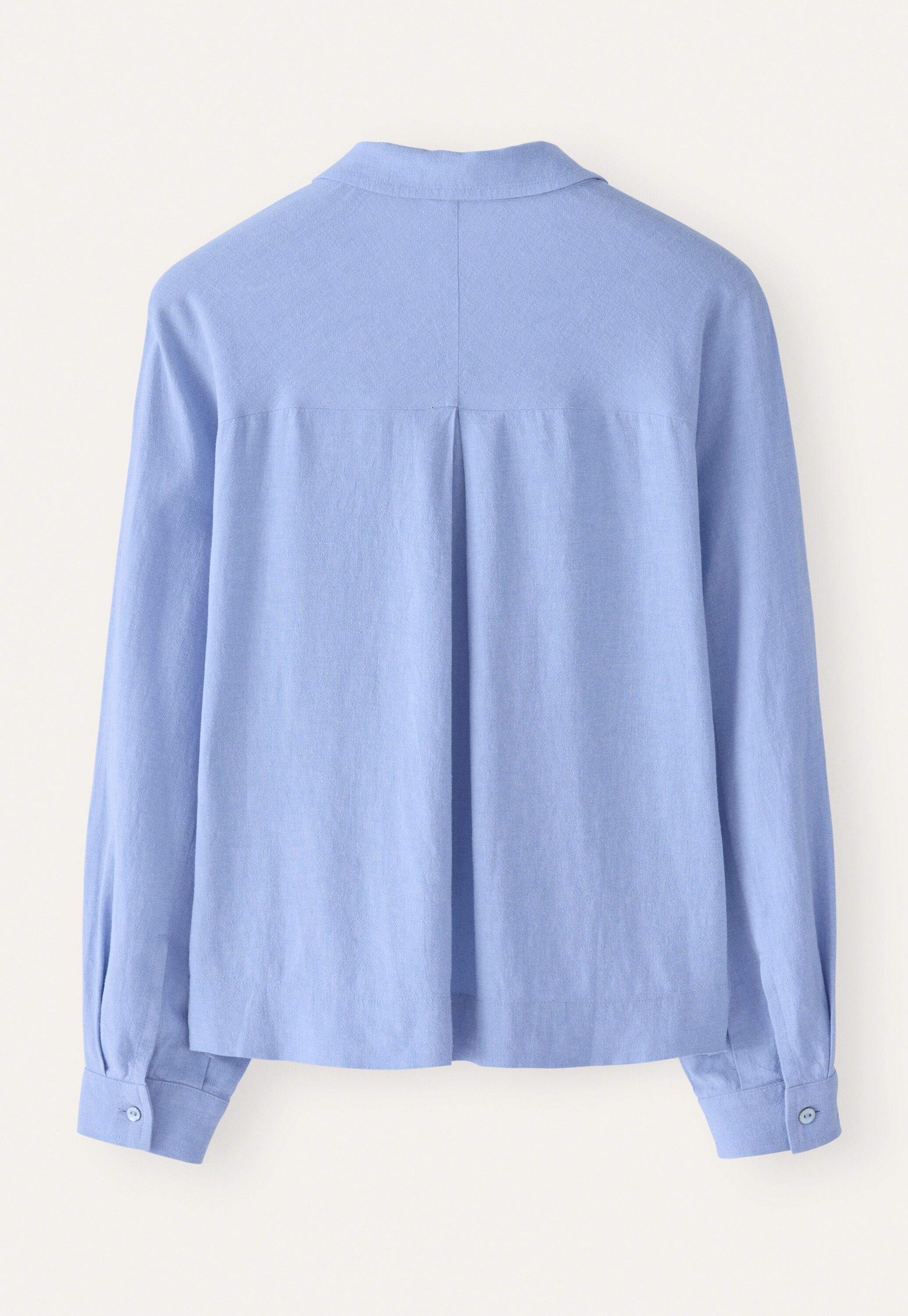 Bluse mit geschwungenen &Auml;rmeln