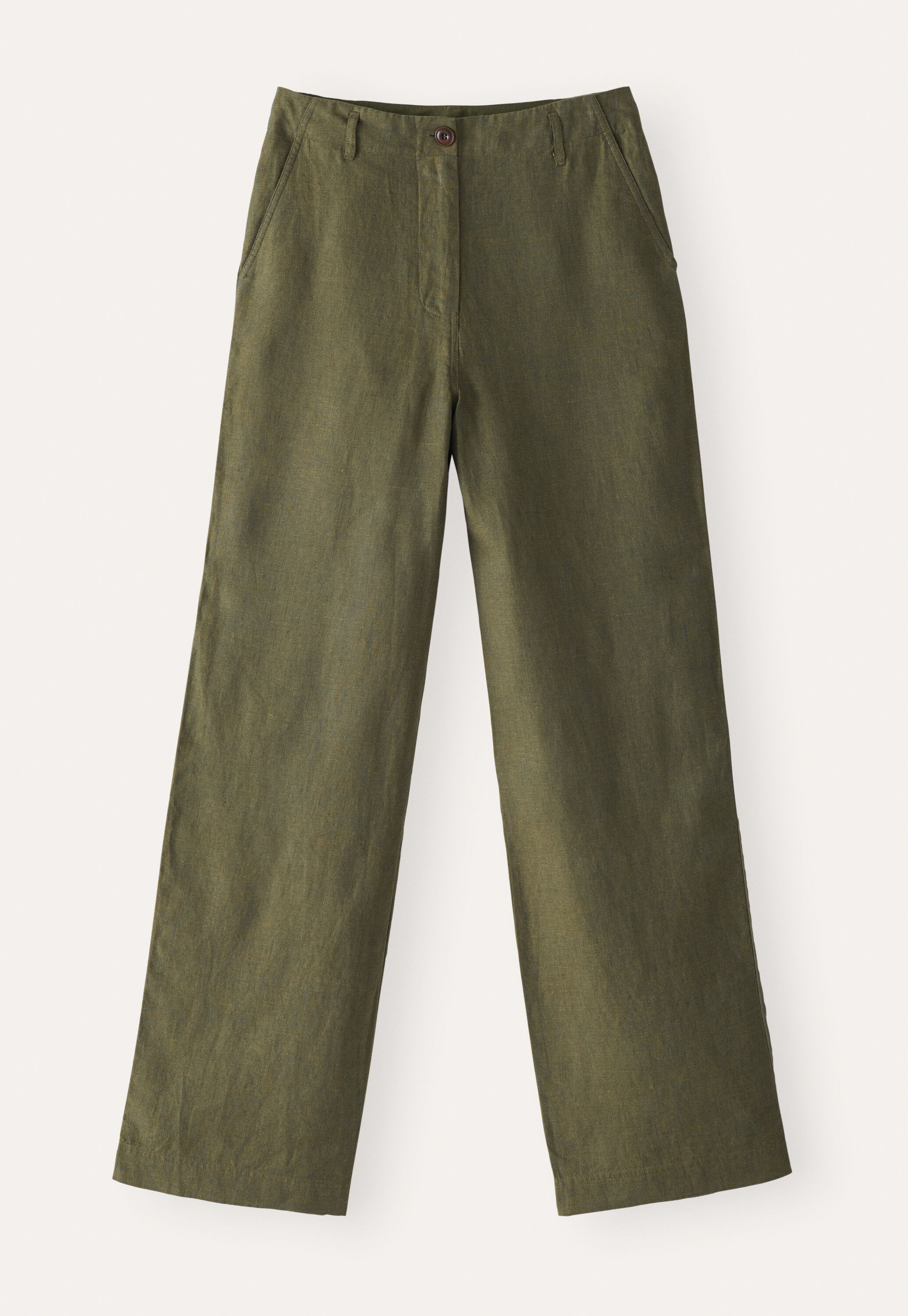 Entspannte Hose mit geradem Bein