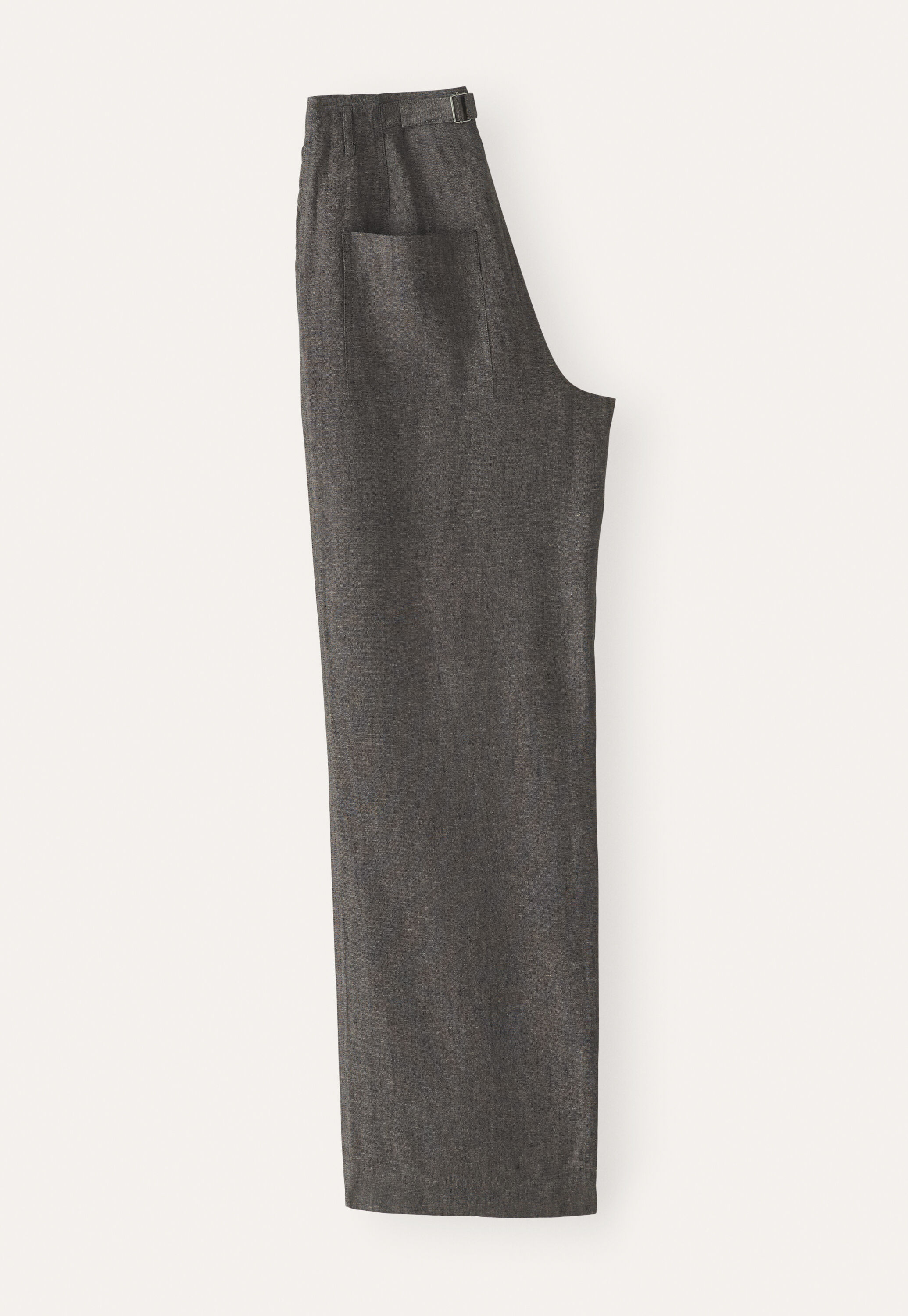 Entspannte Hose mit geradem Bein
