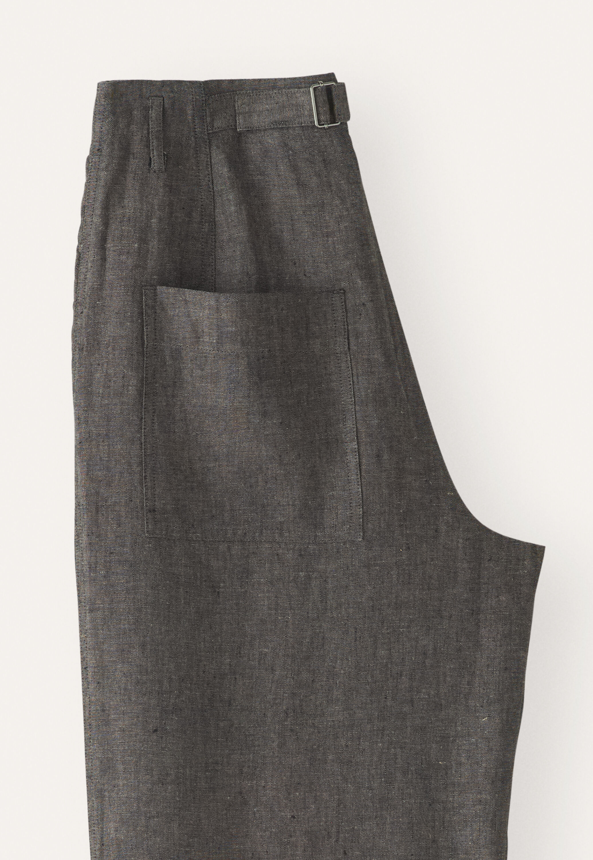 Entspannte Hose mit geradem Bein