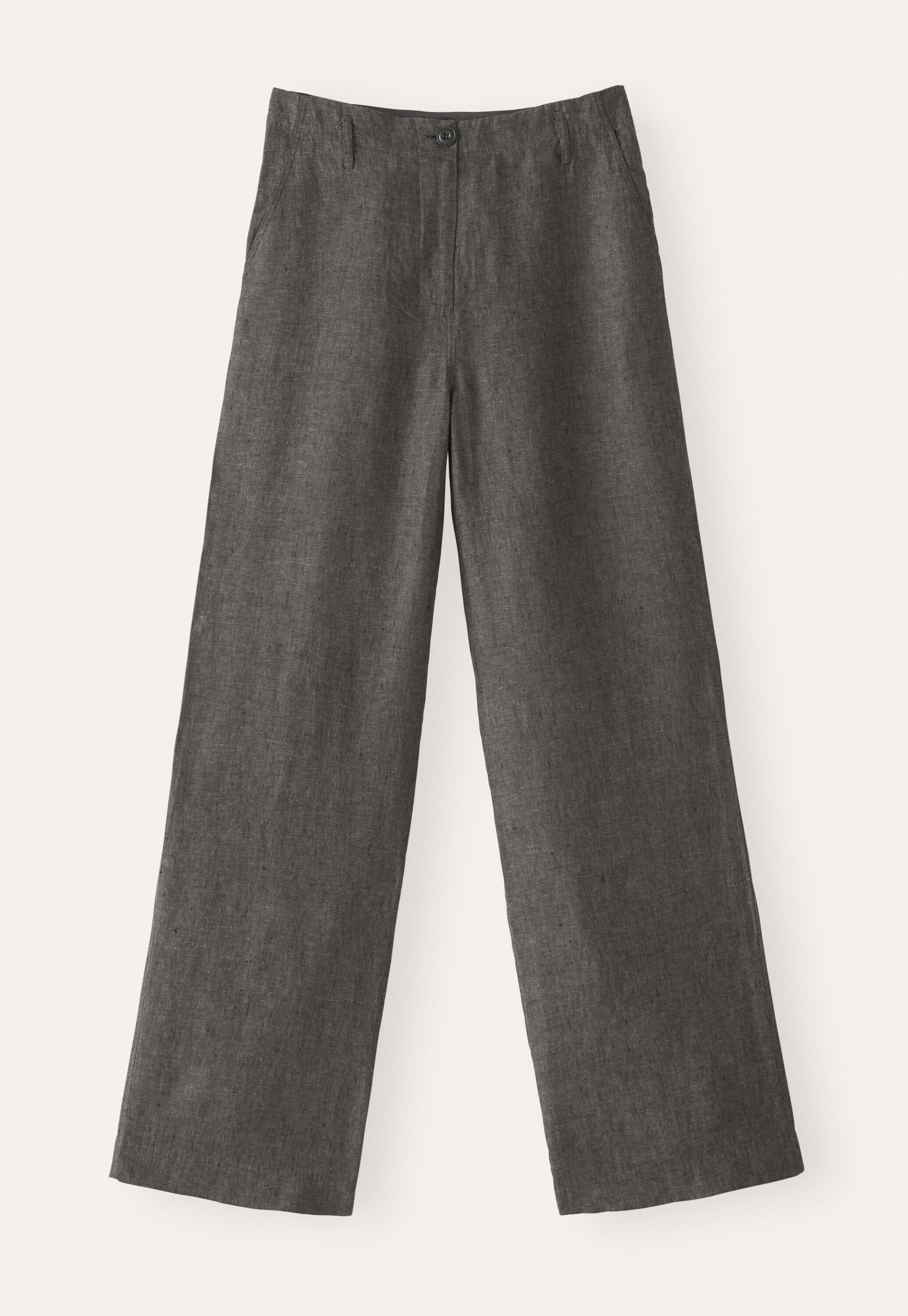 Entspannte Hose mit geradem Bein