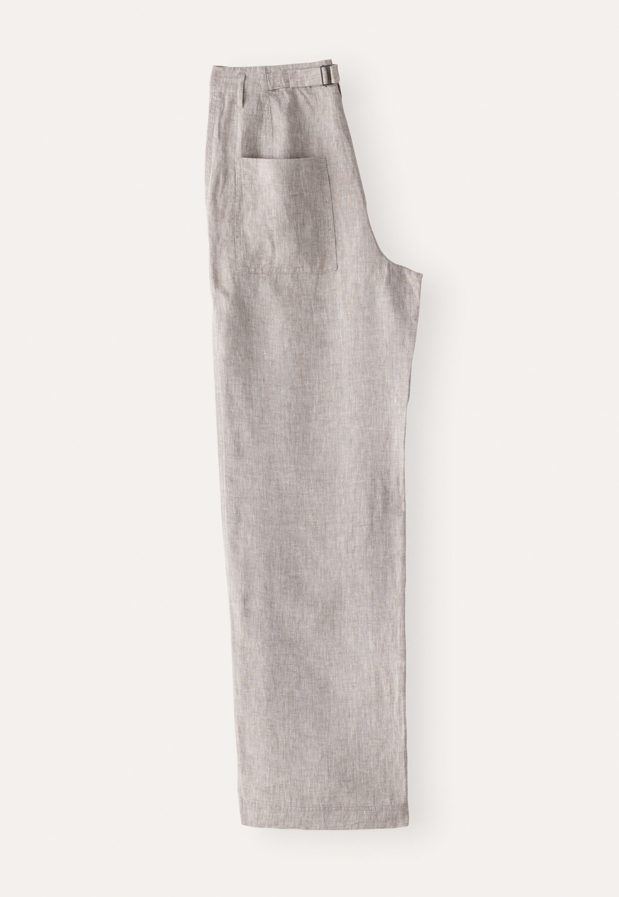 Entspannte Hose mit geradem Bein