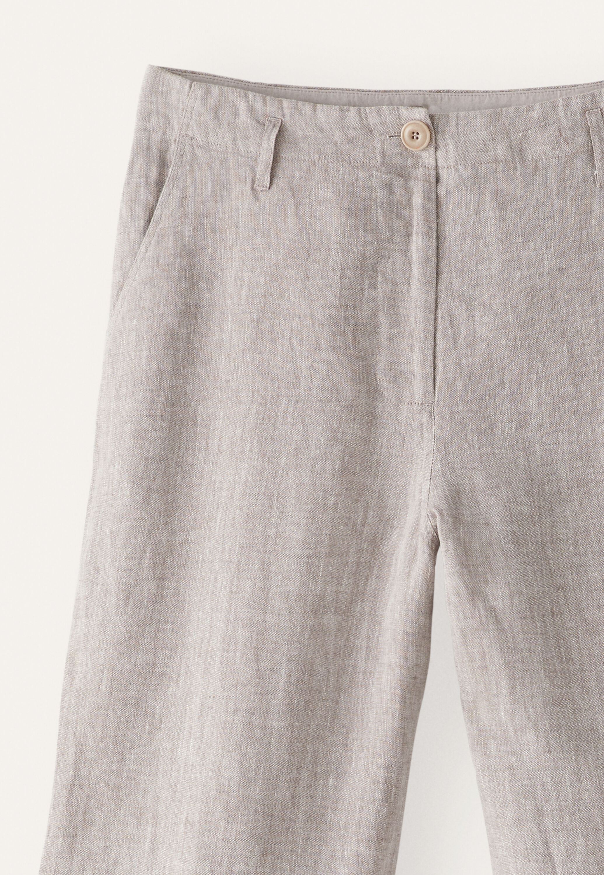 Entspannte Hose mit geradem Bein