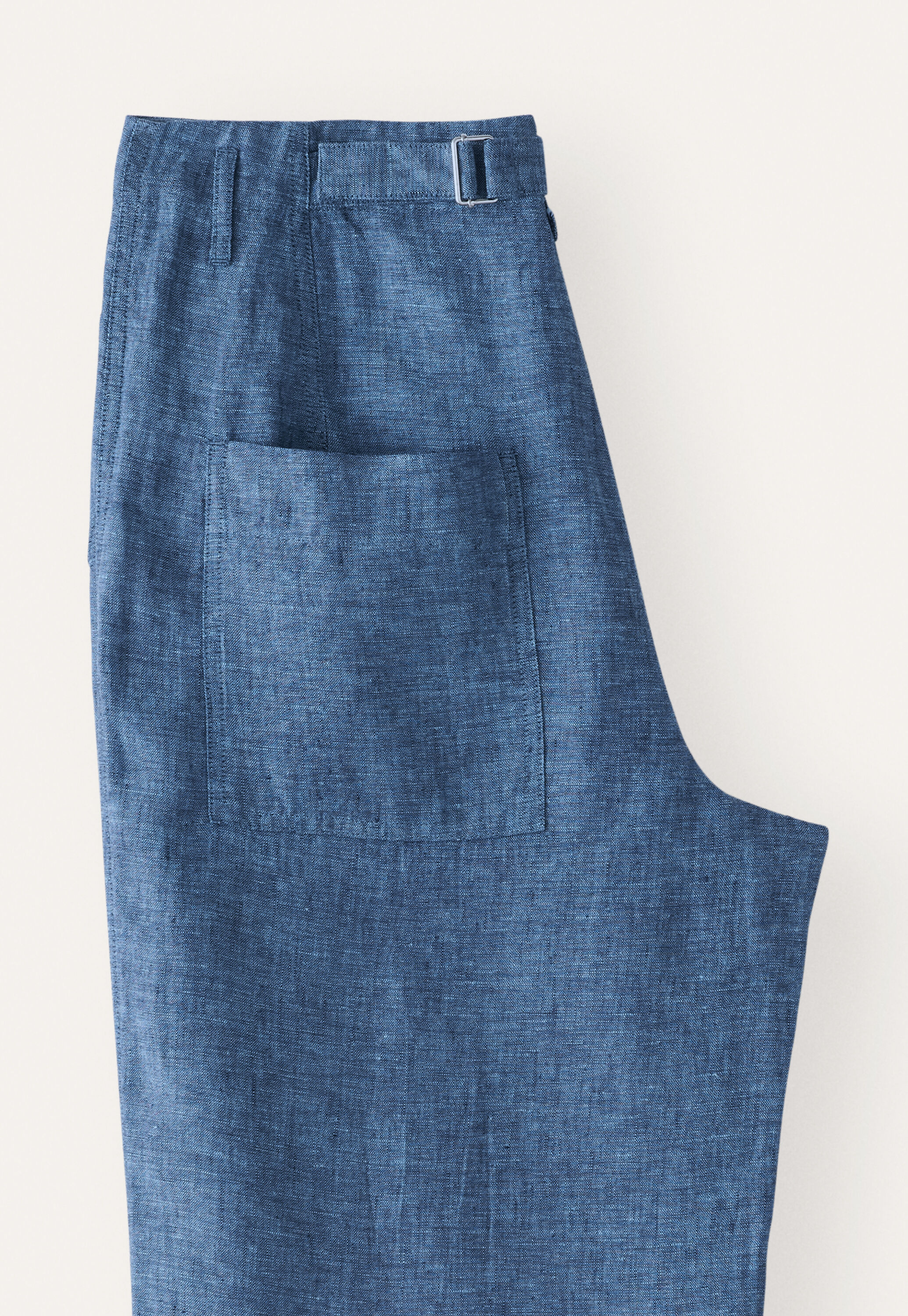 Entspannte Hose mit geradem Bein