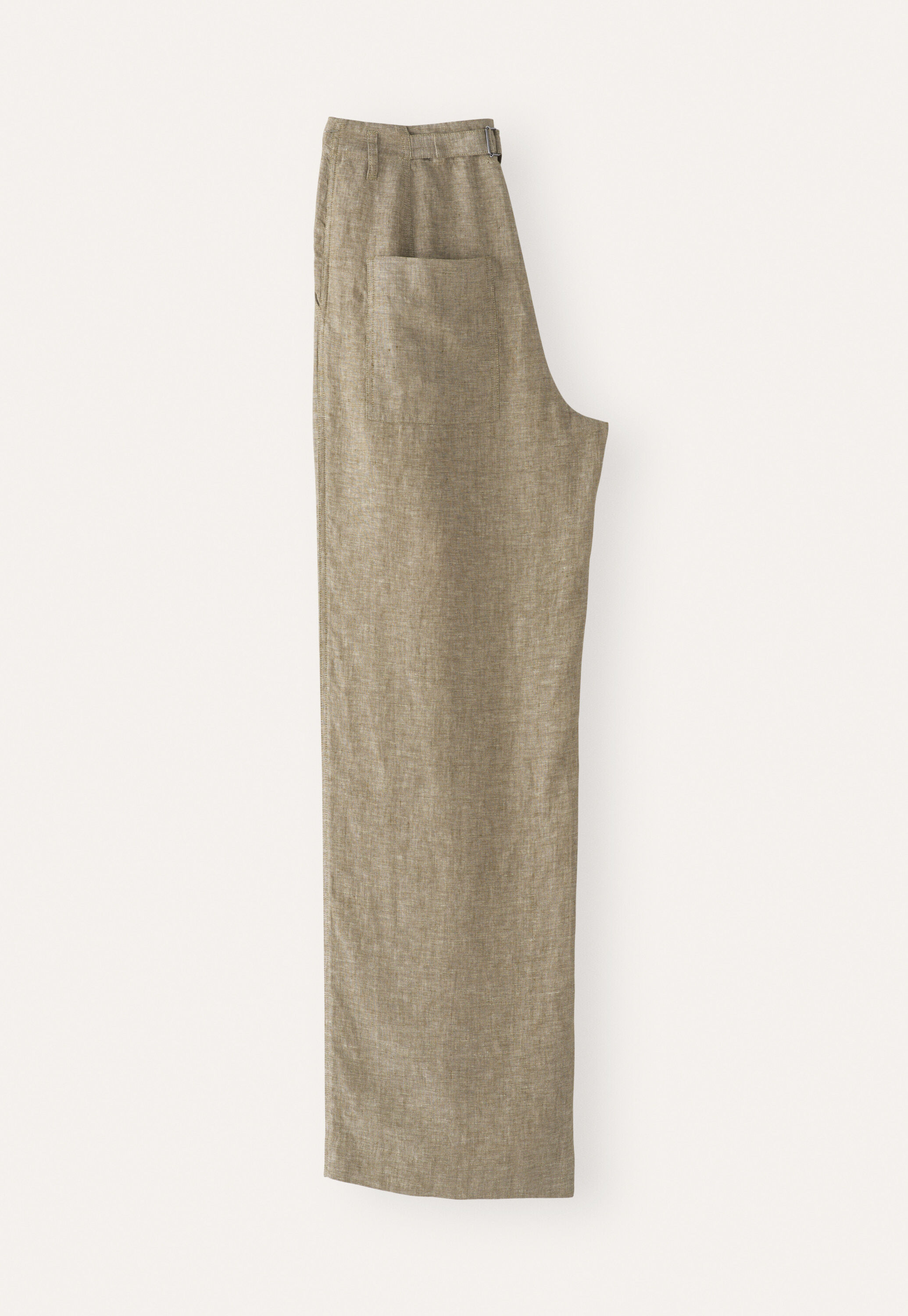 Entspannte Hose mit geradem Bein