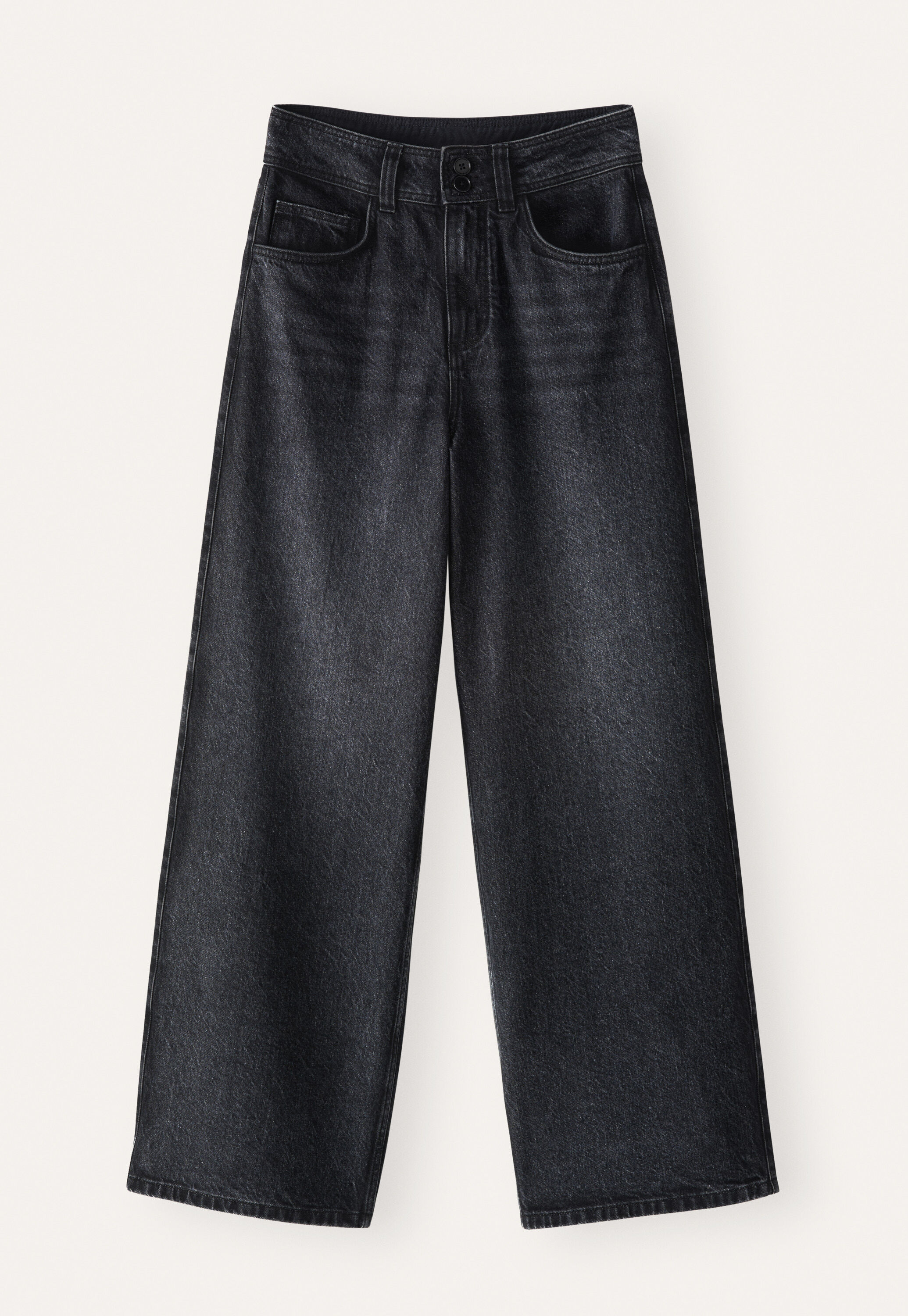 Jeans mit weitem Bein