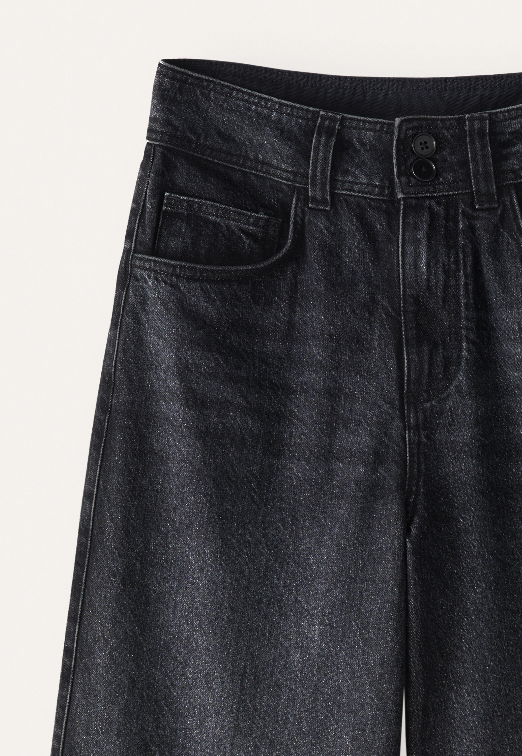 Jeans mit weitem Bein