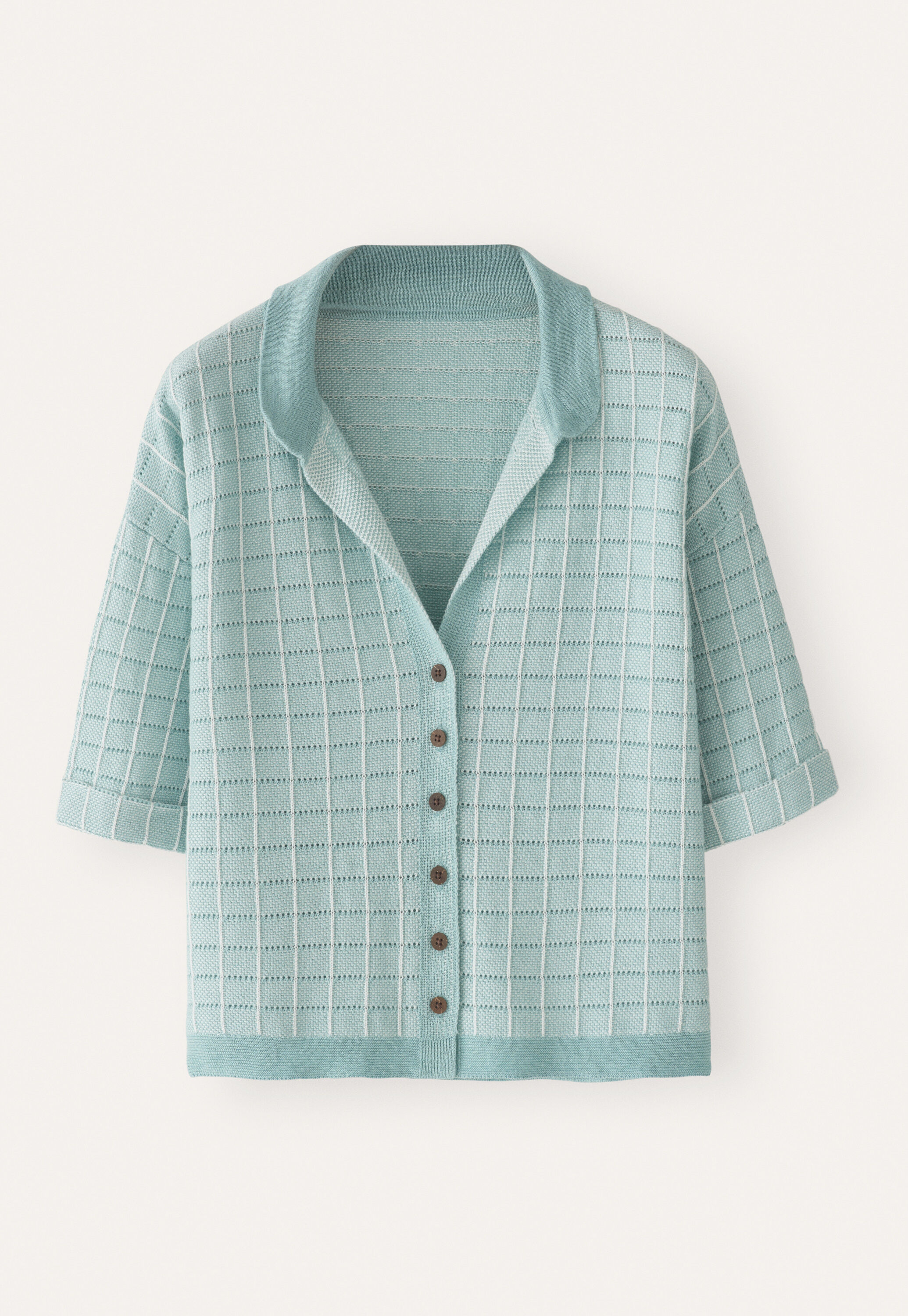Bluse mit Karomuster