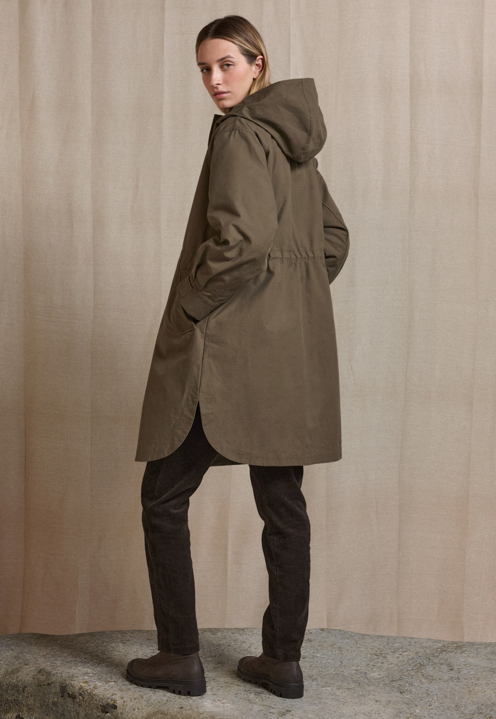 Parka mit Kapuze