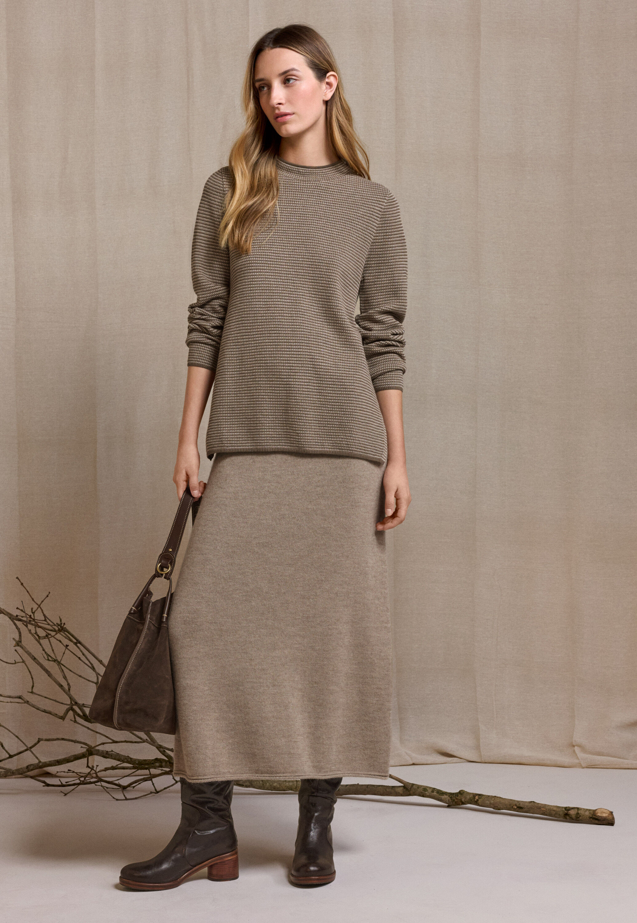 Pullover mit Rundhalsausschnitt