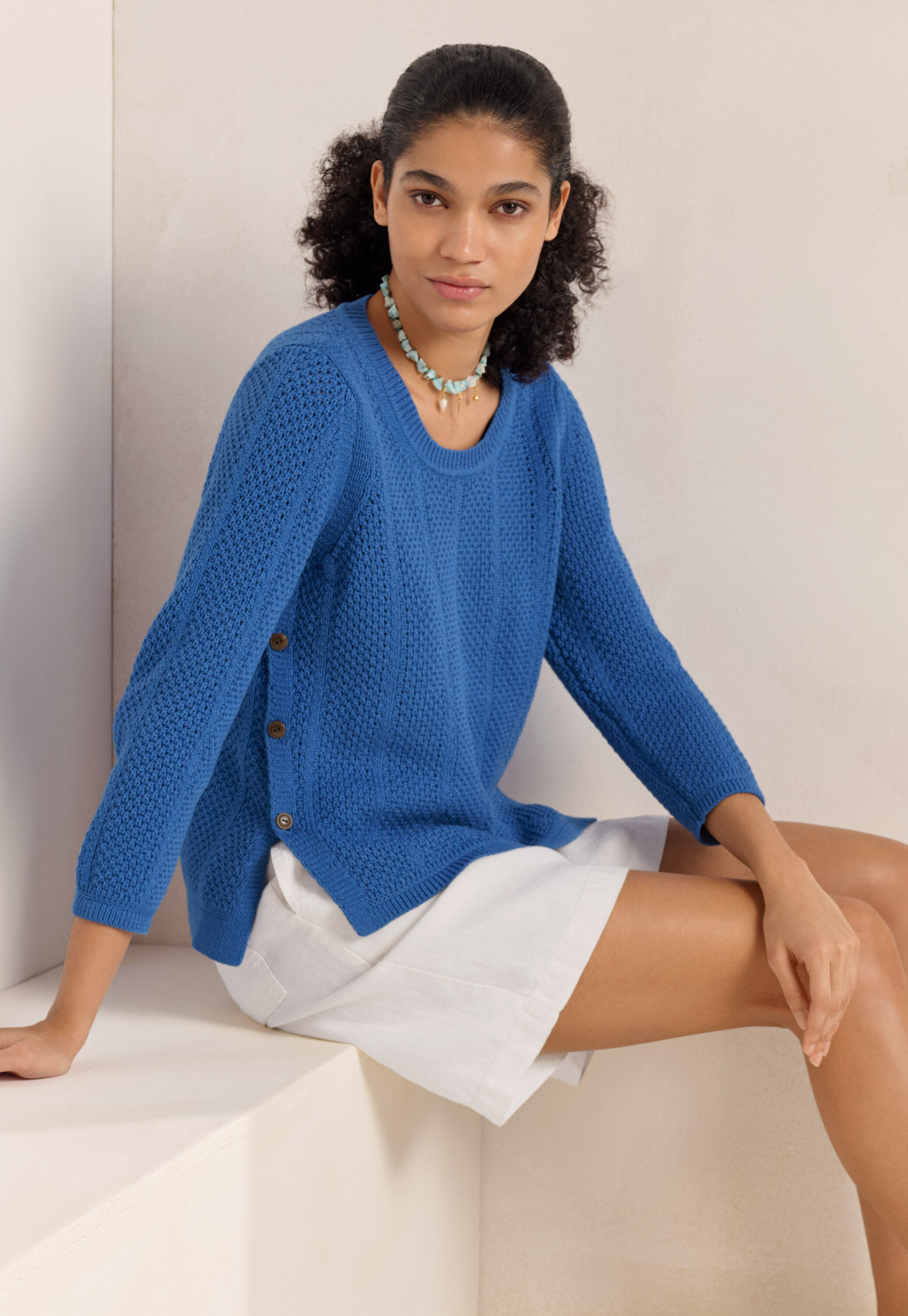 Handgestrickter Cardigan