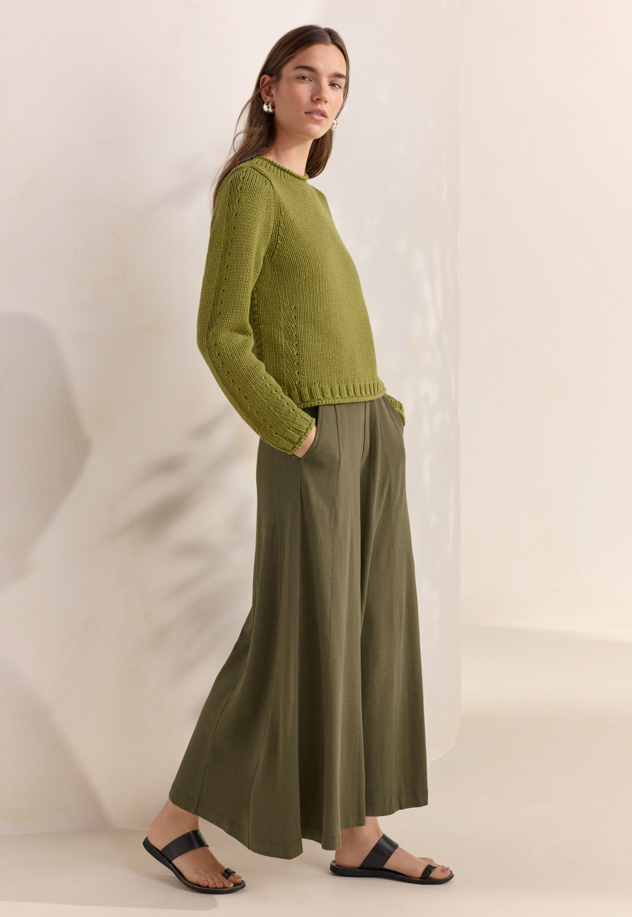 Handgestrickter Cardigan