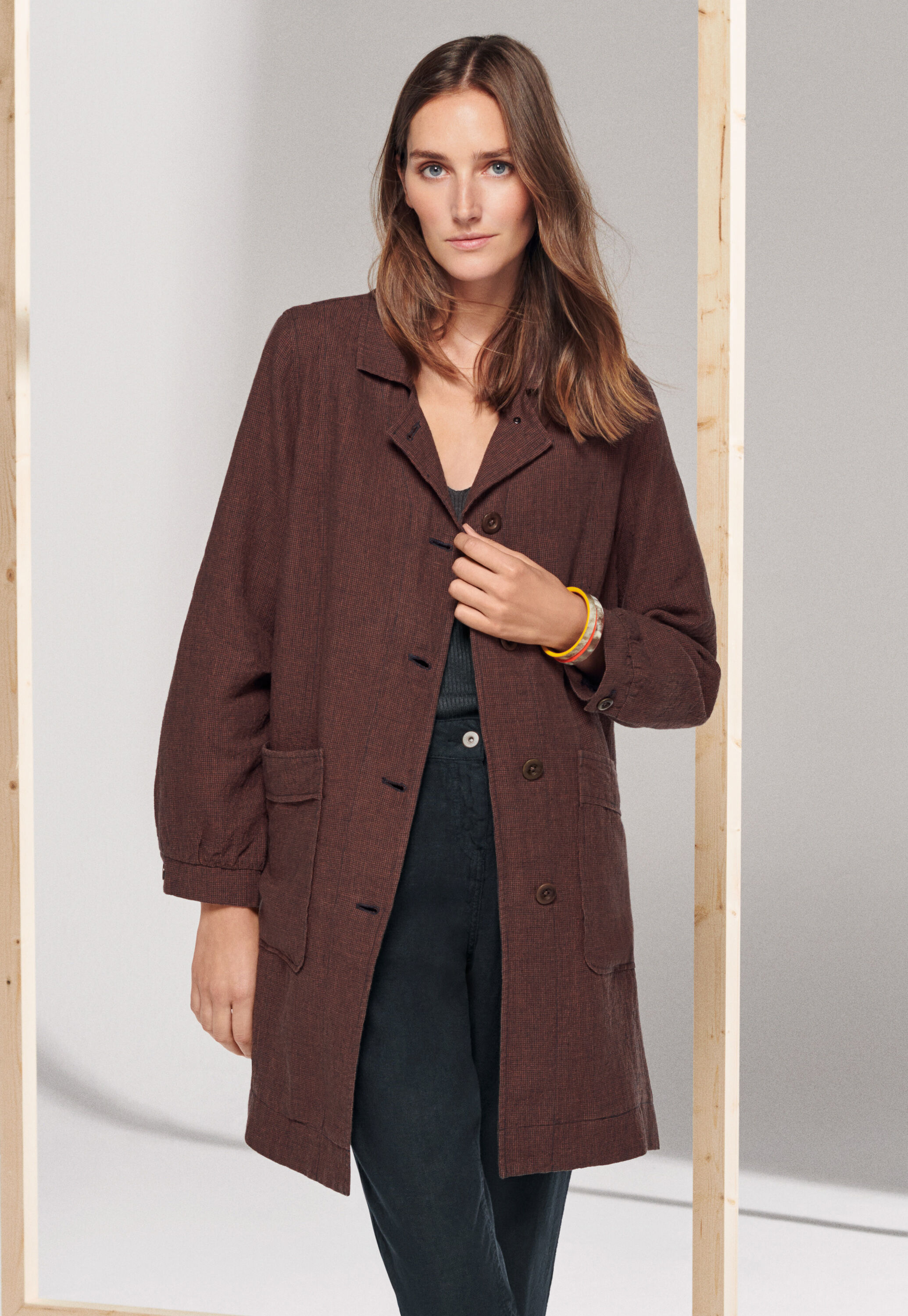 Lange Jacke
