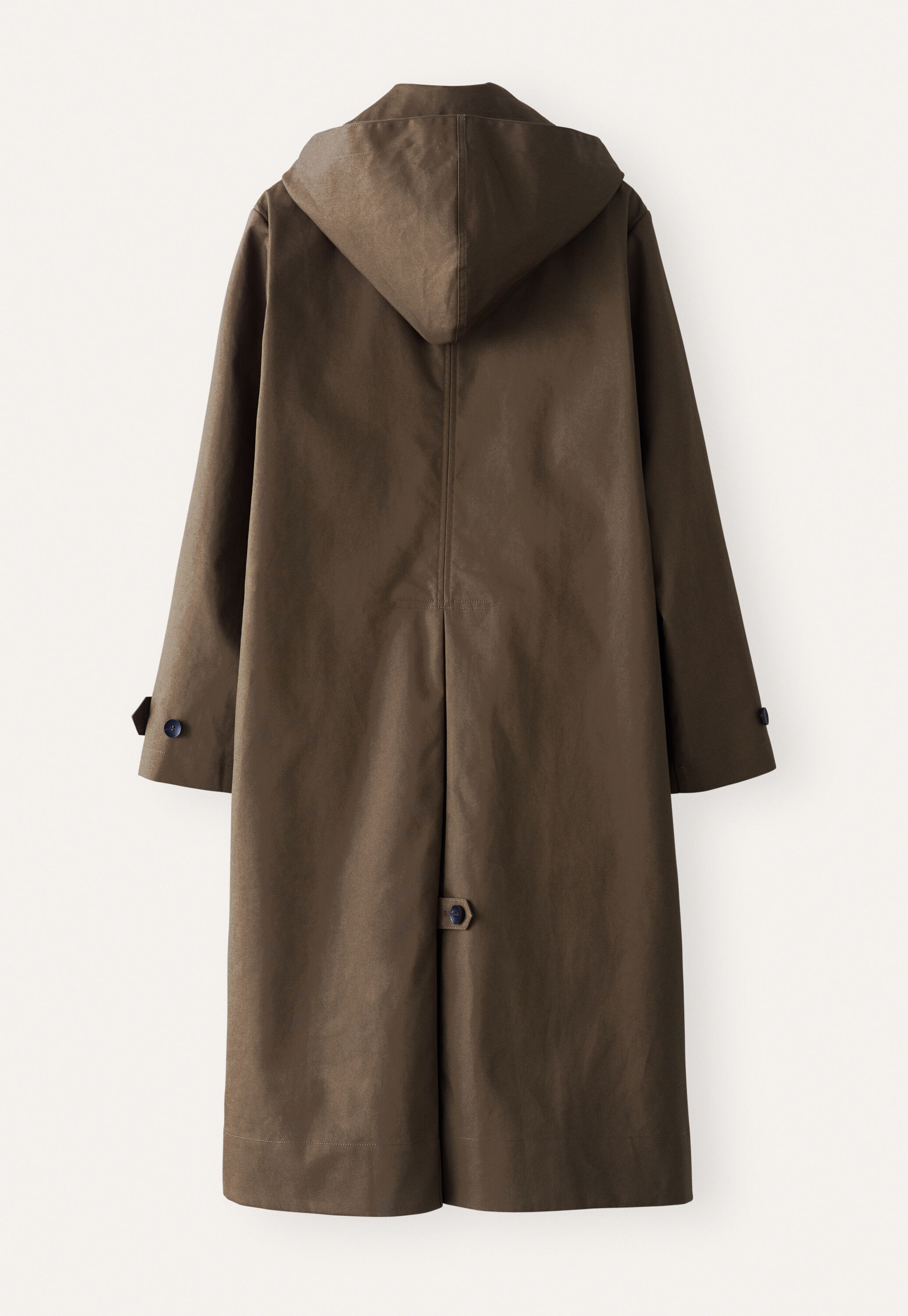 Trenchcoat mit Kapuze