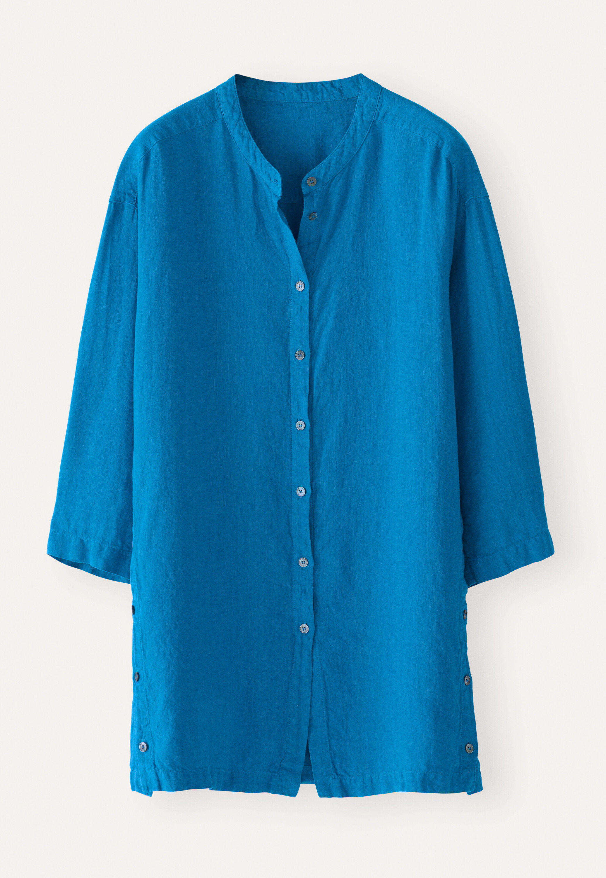 Bluse mit gekn&ouml;pften Seiten
