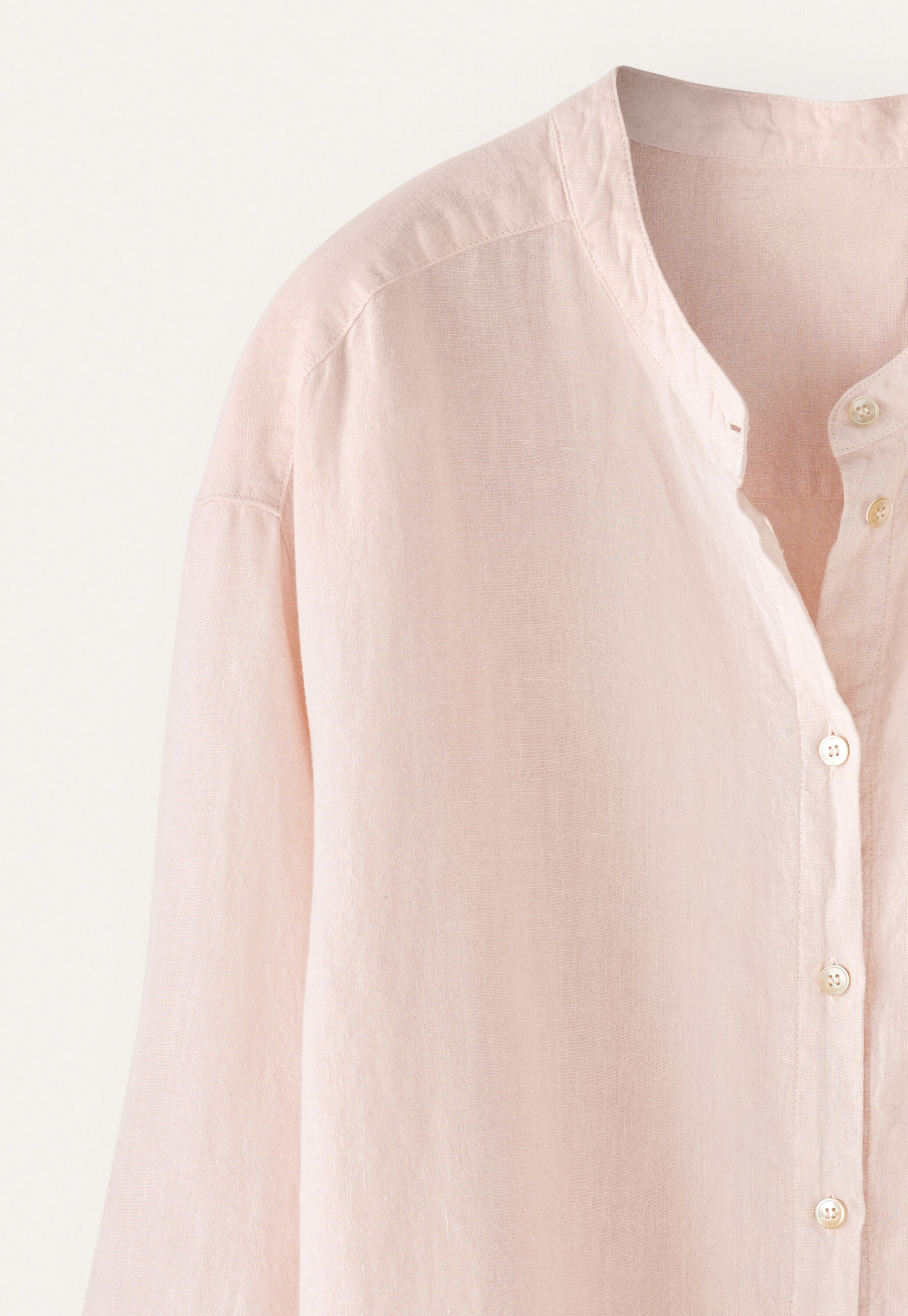 Bluse mit gekn&ouml;pften Seiten