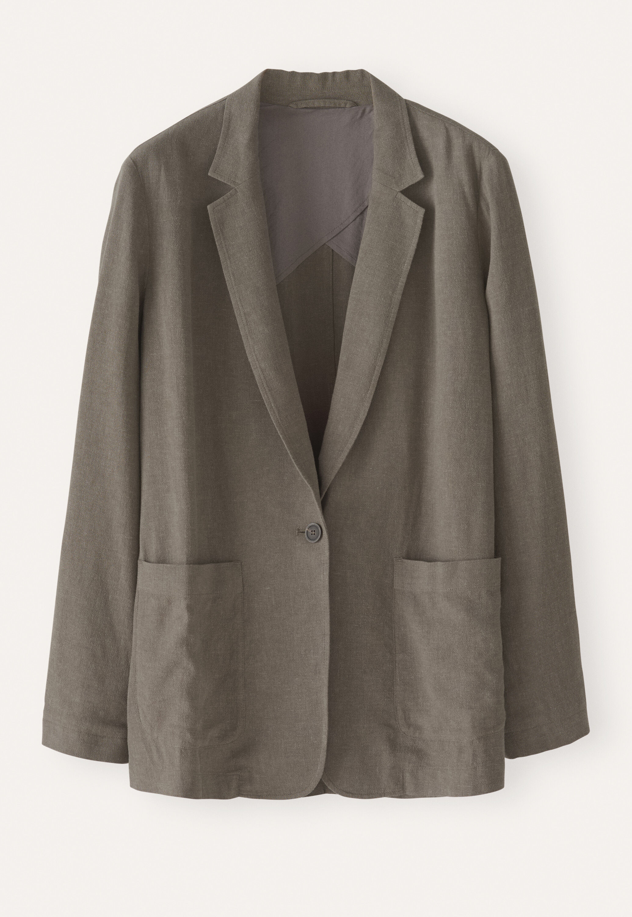 Blazer mit aufgesetzten Taschen