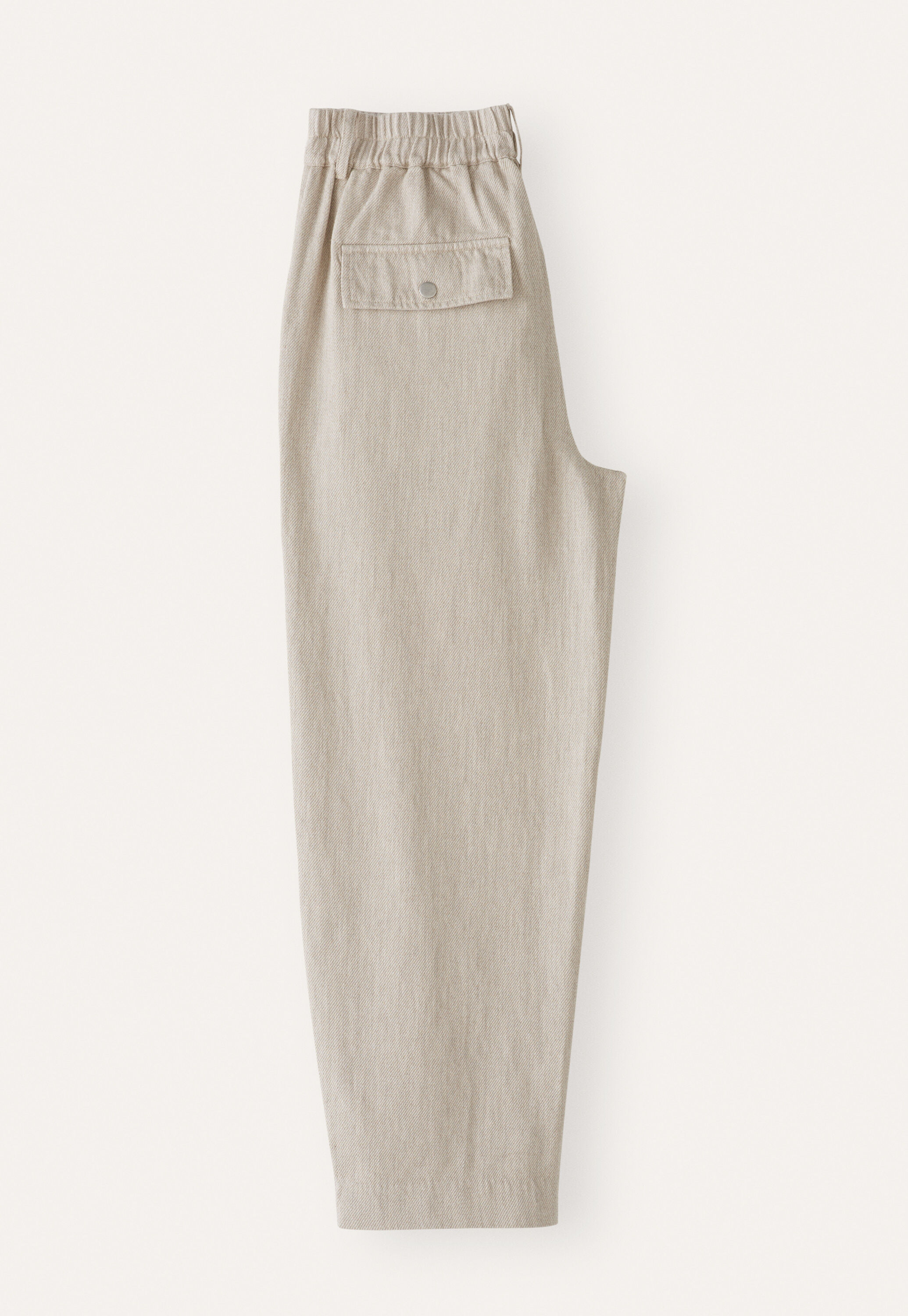 Schmal zulaufende Hose, Rehbraun, large