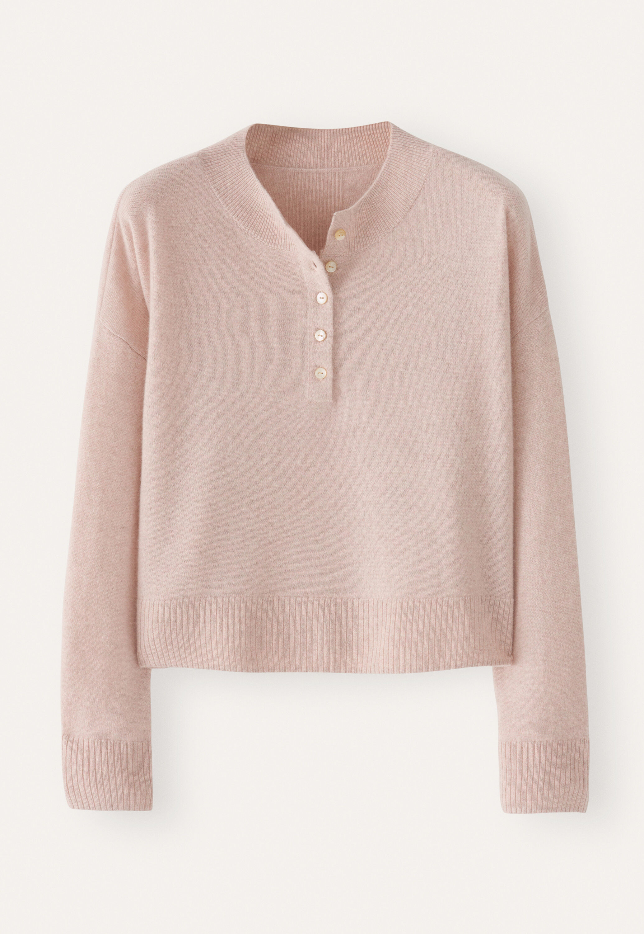 Pullover mit Knopfleiste