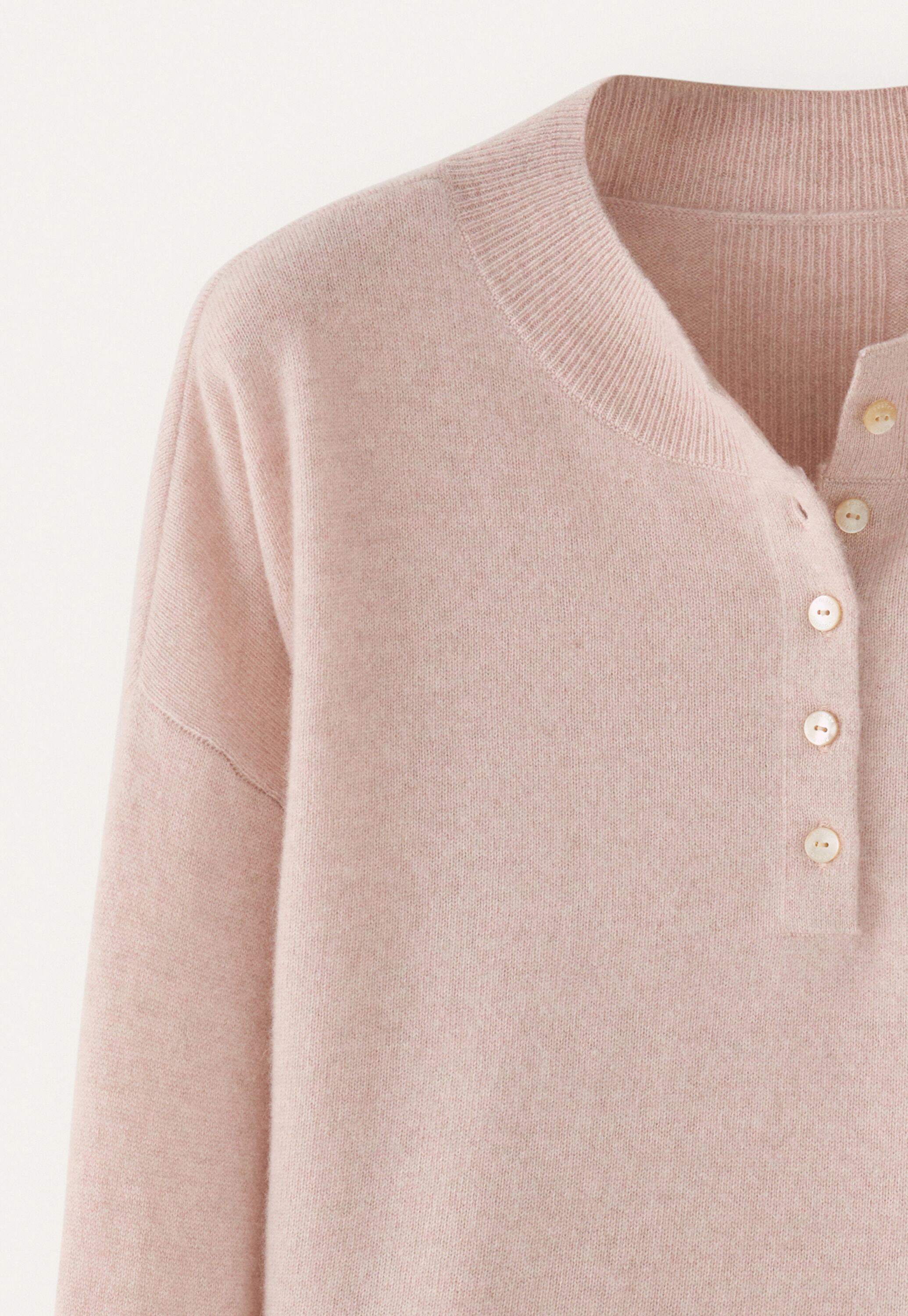 Pullover mit Knopfleiste