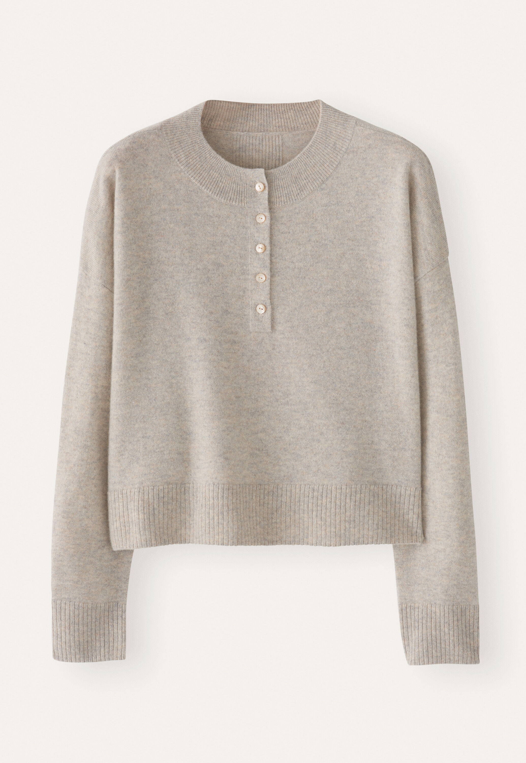 Pullover mit Knopfleiste