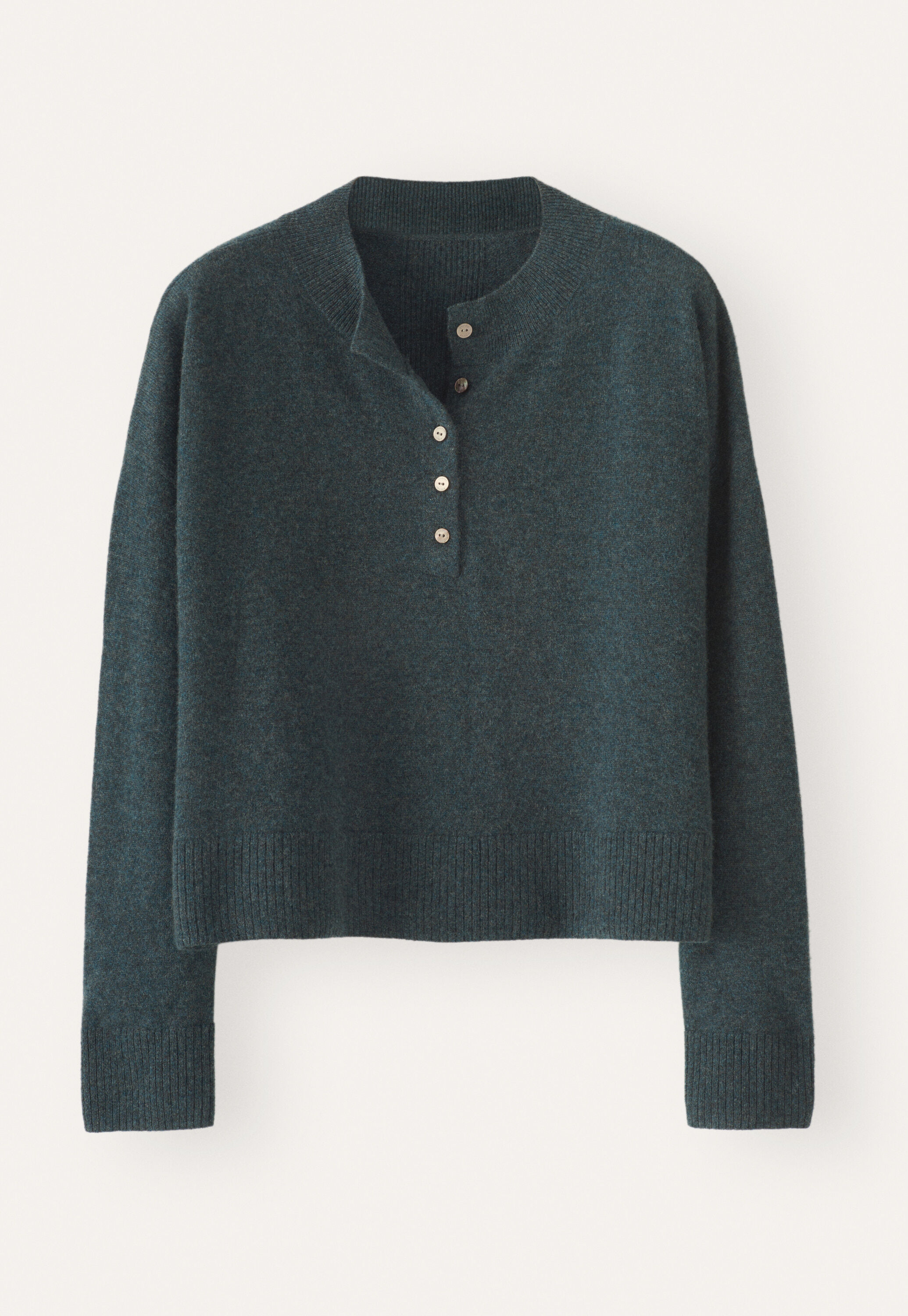 Pullover mit Knopfleiste