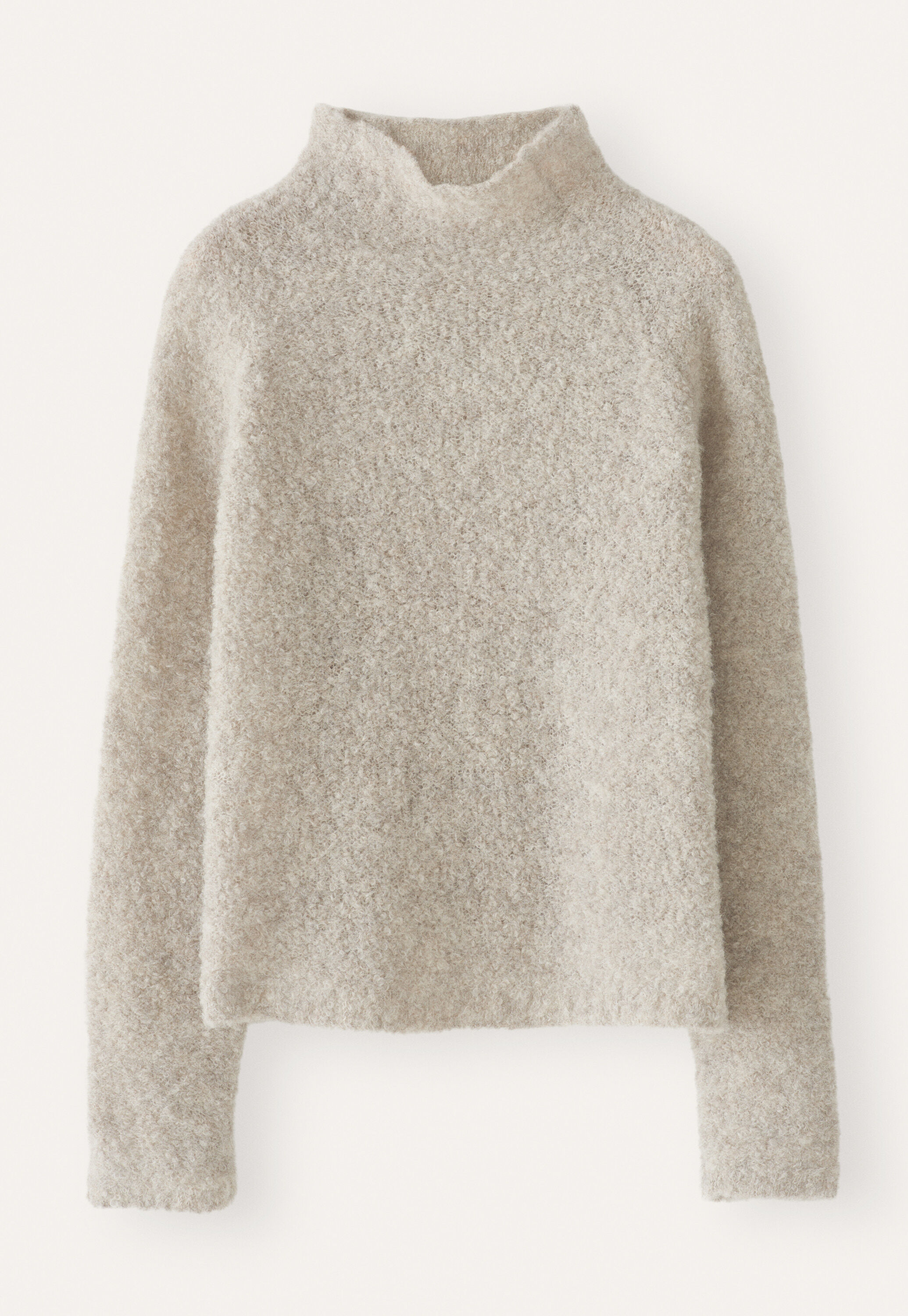Pullover mit Trichterkragen
