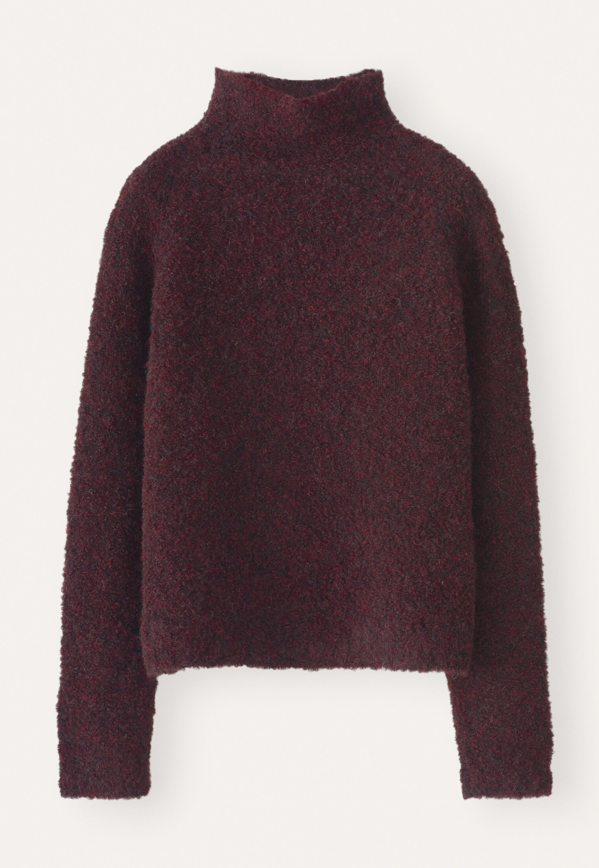 Pullover mit Trichterkragen