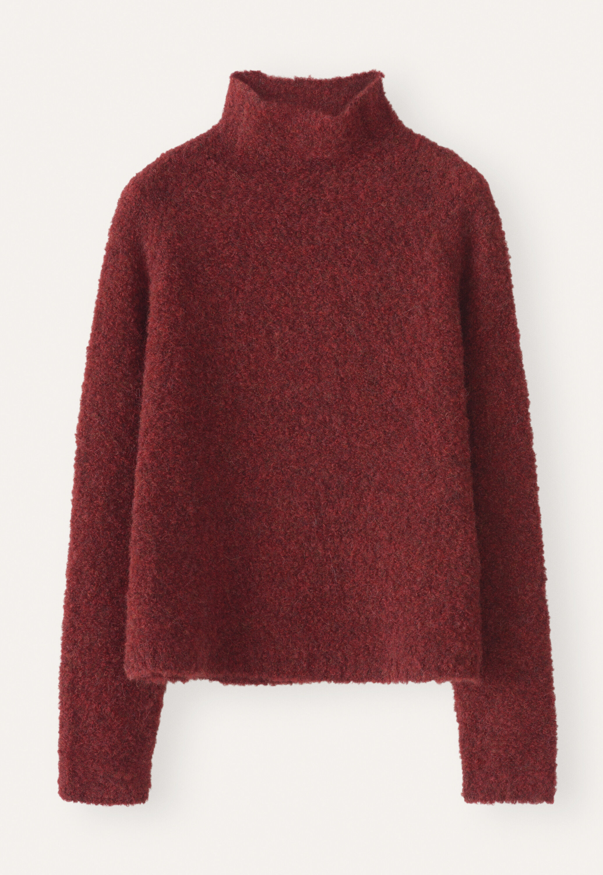 Pullover mit Trichterkragen