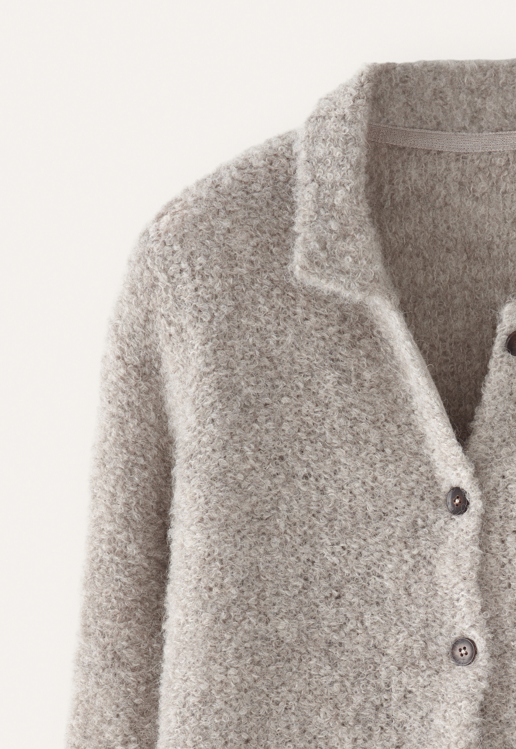 Cardigan mit Kragen