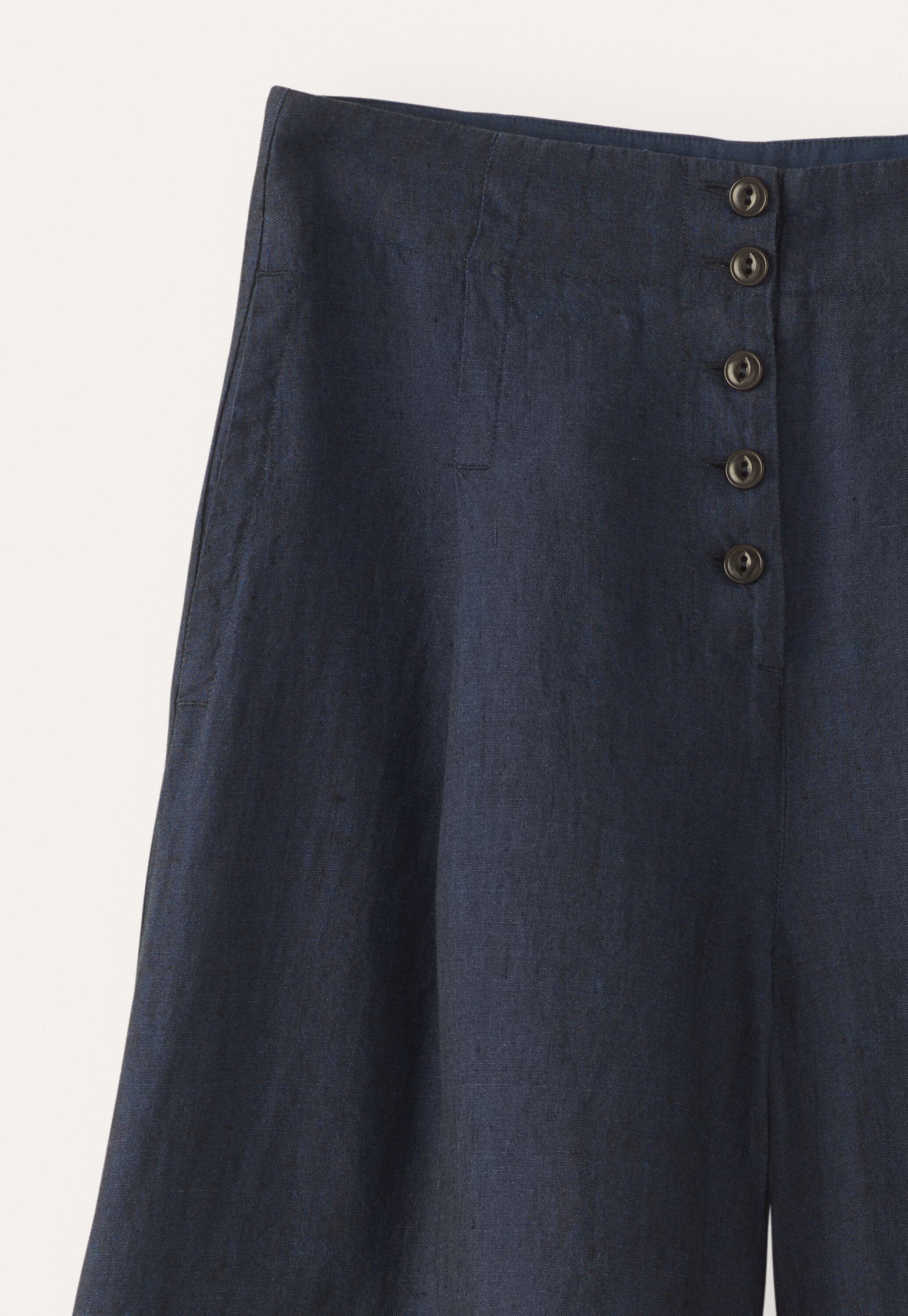 Culotte mit Faltenfront