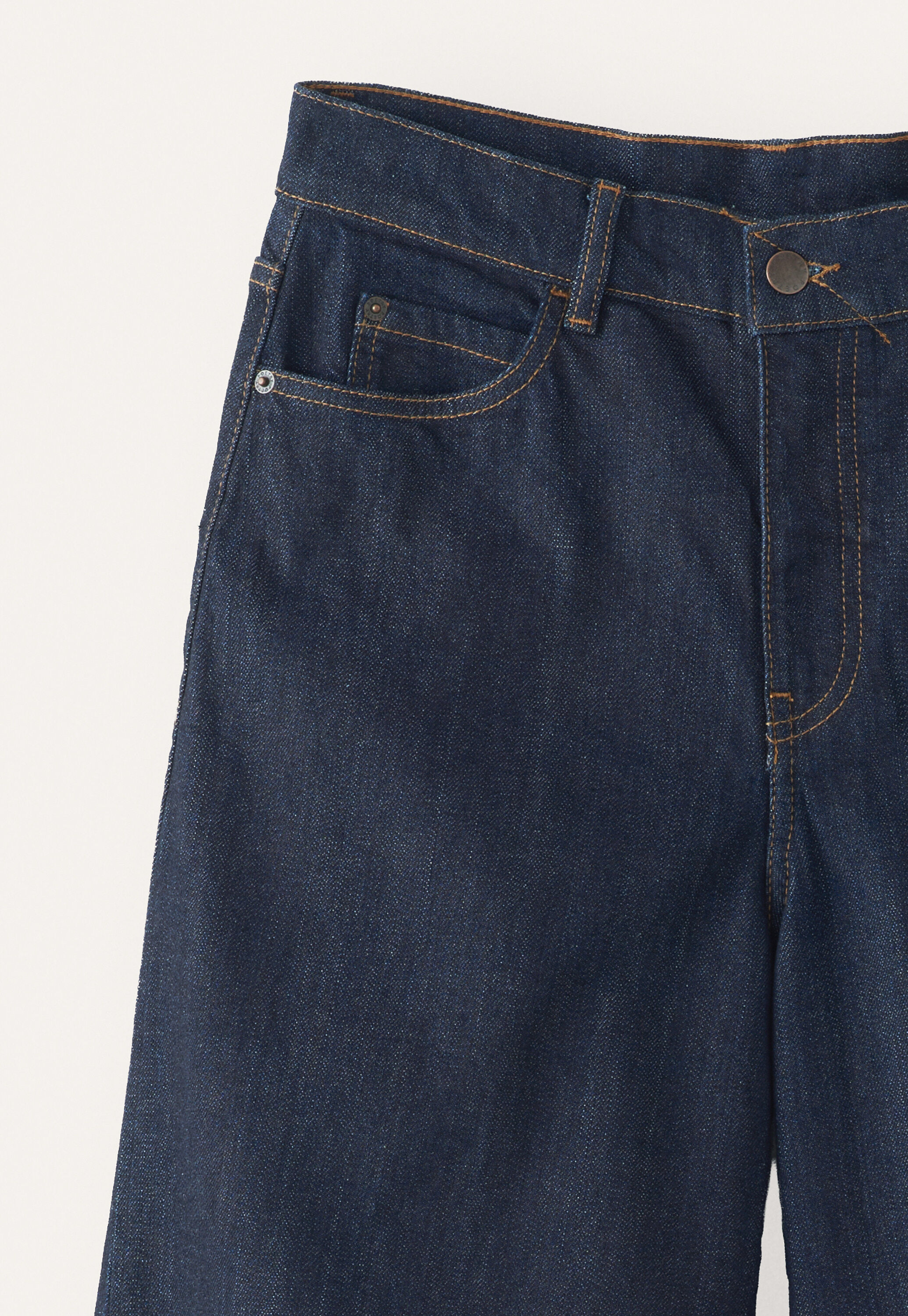 Barrel-Leg-Jeans, Rinse-Waschung, large