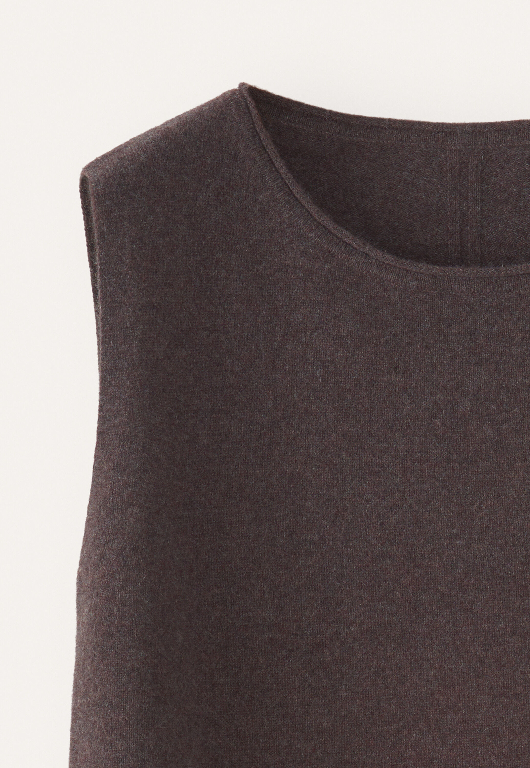 &Auml;rmelloser Strickpullover