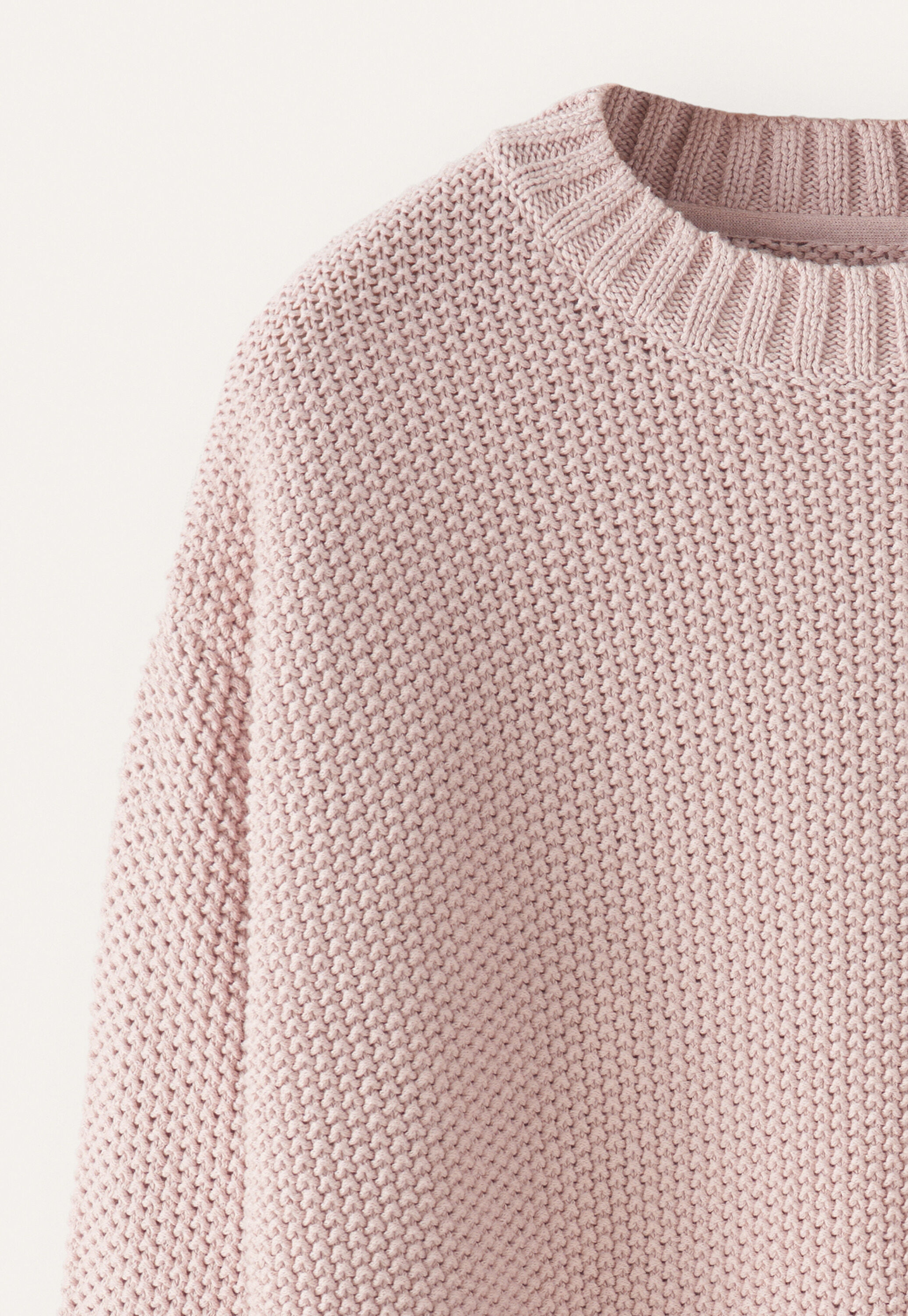 Perlmuster-Pullover