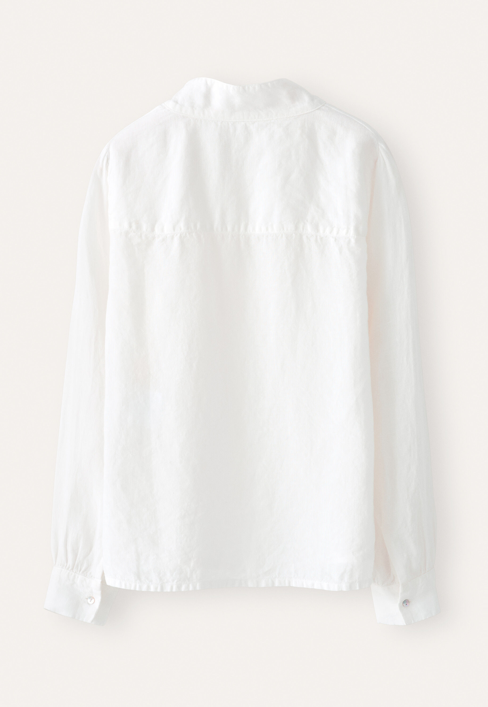 Bluse mit Trichterkragen