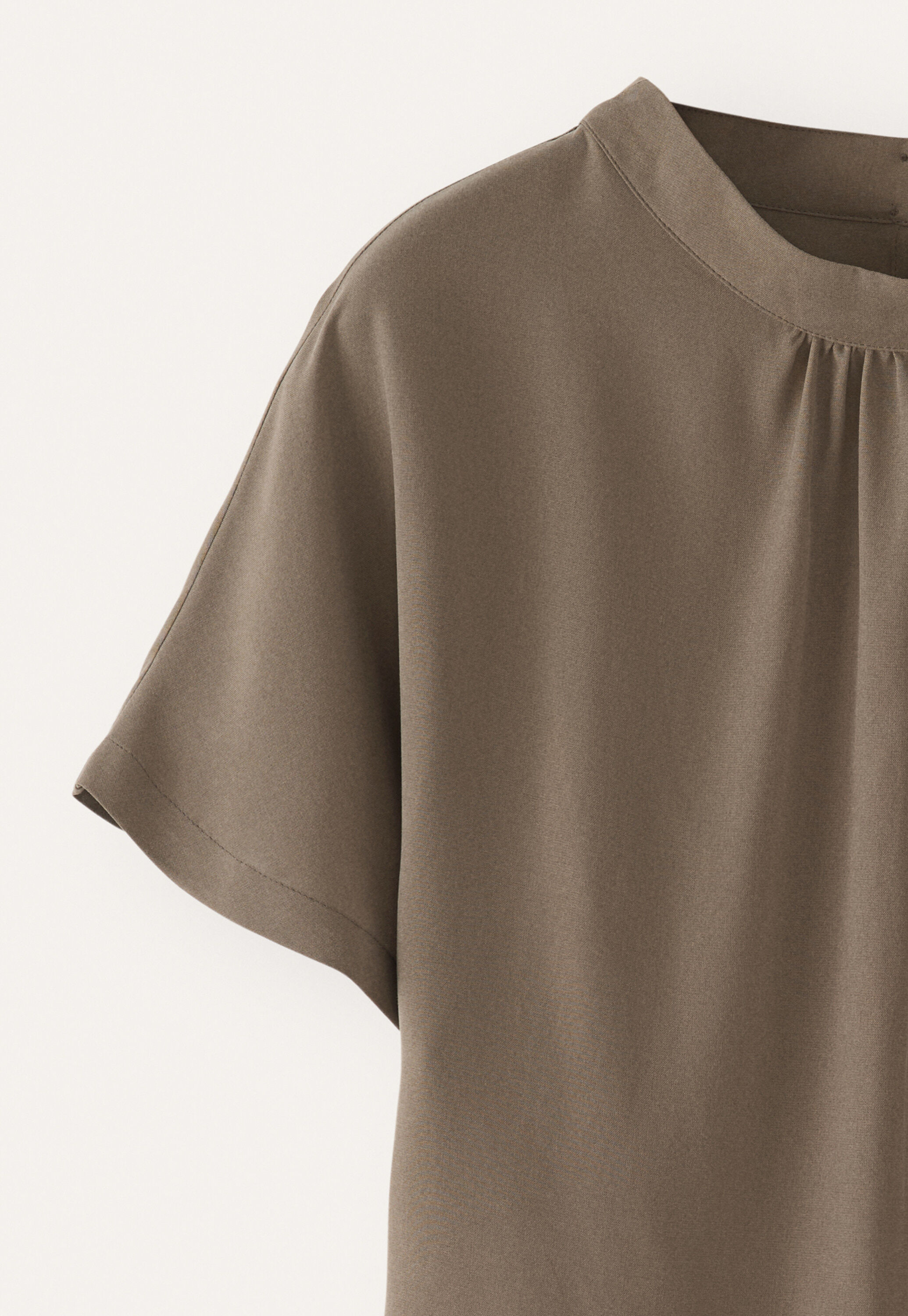 Dolman-Bluse, Taupe, large